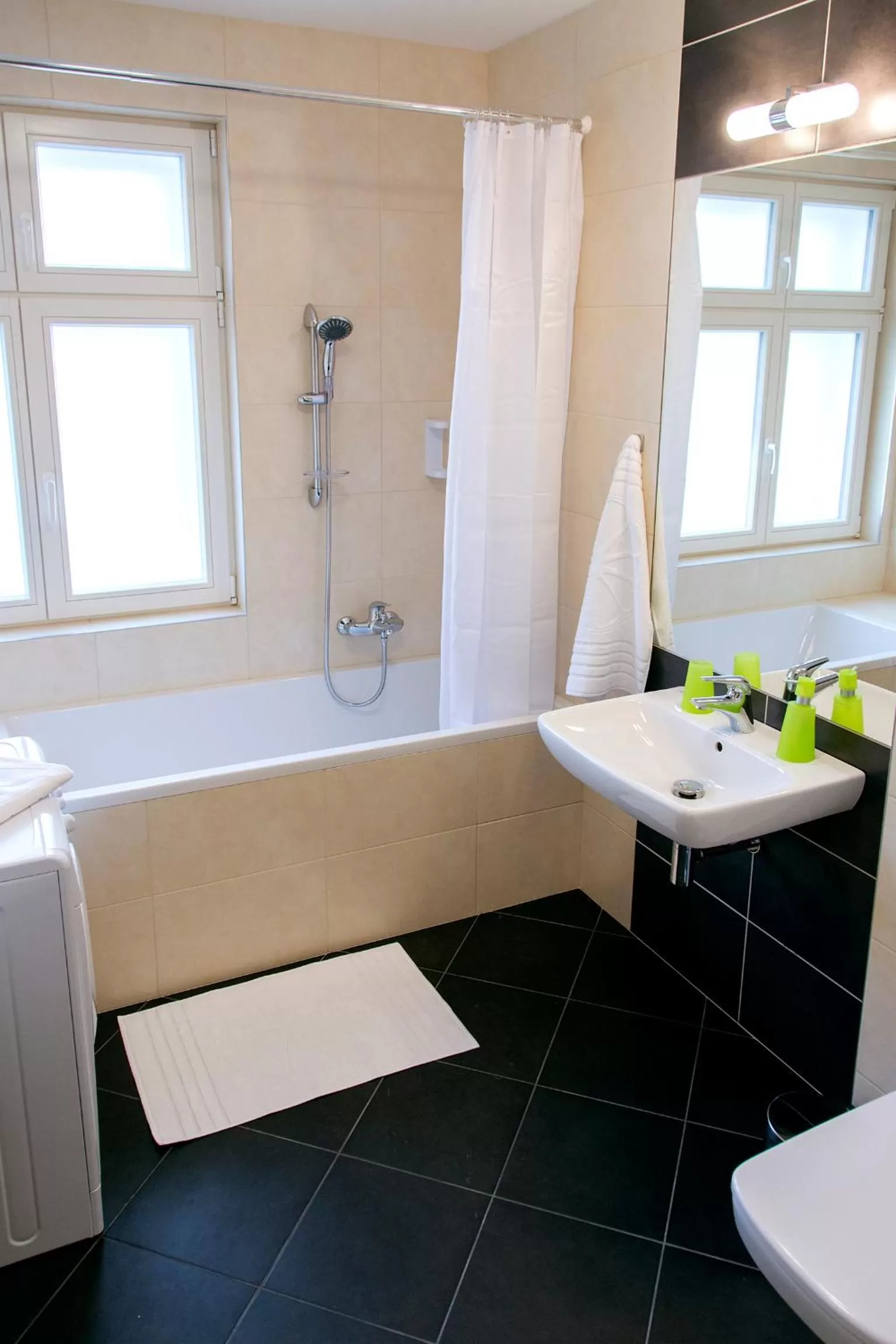 Bathroom in Limes Apartments