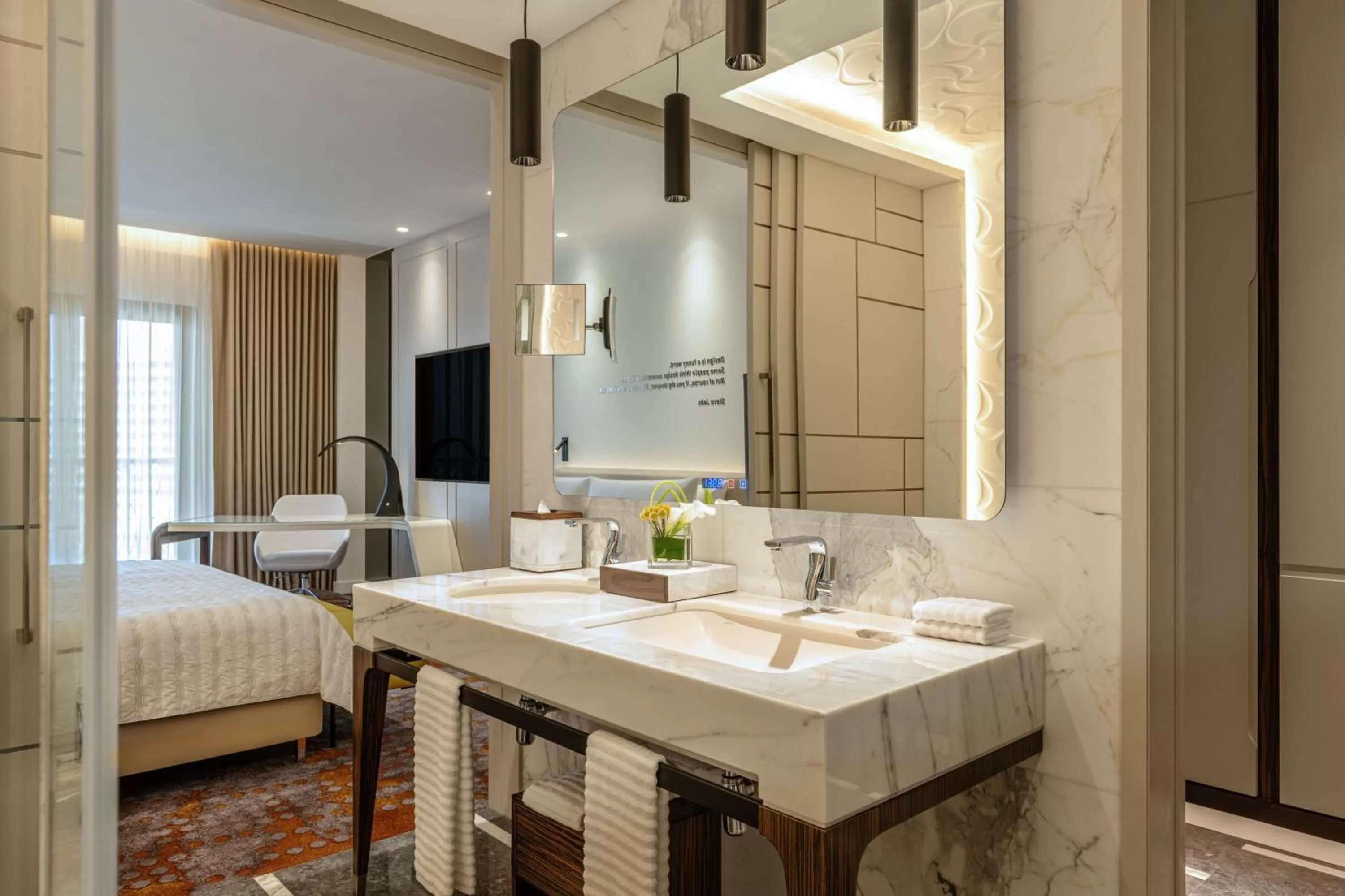 Bathroom in Le Royal Méridien Place Vendôme Lusail