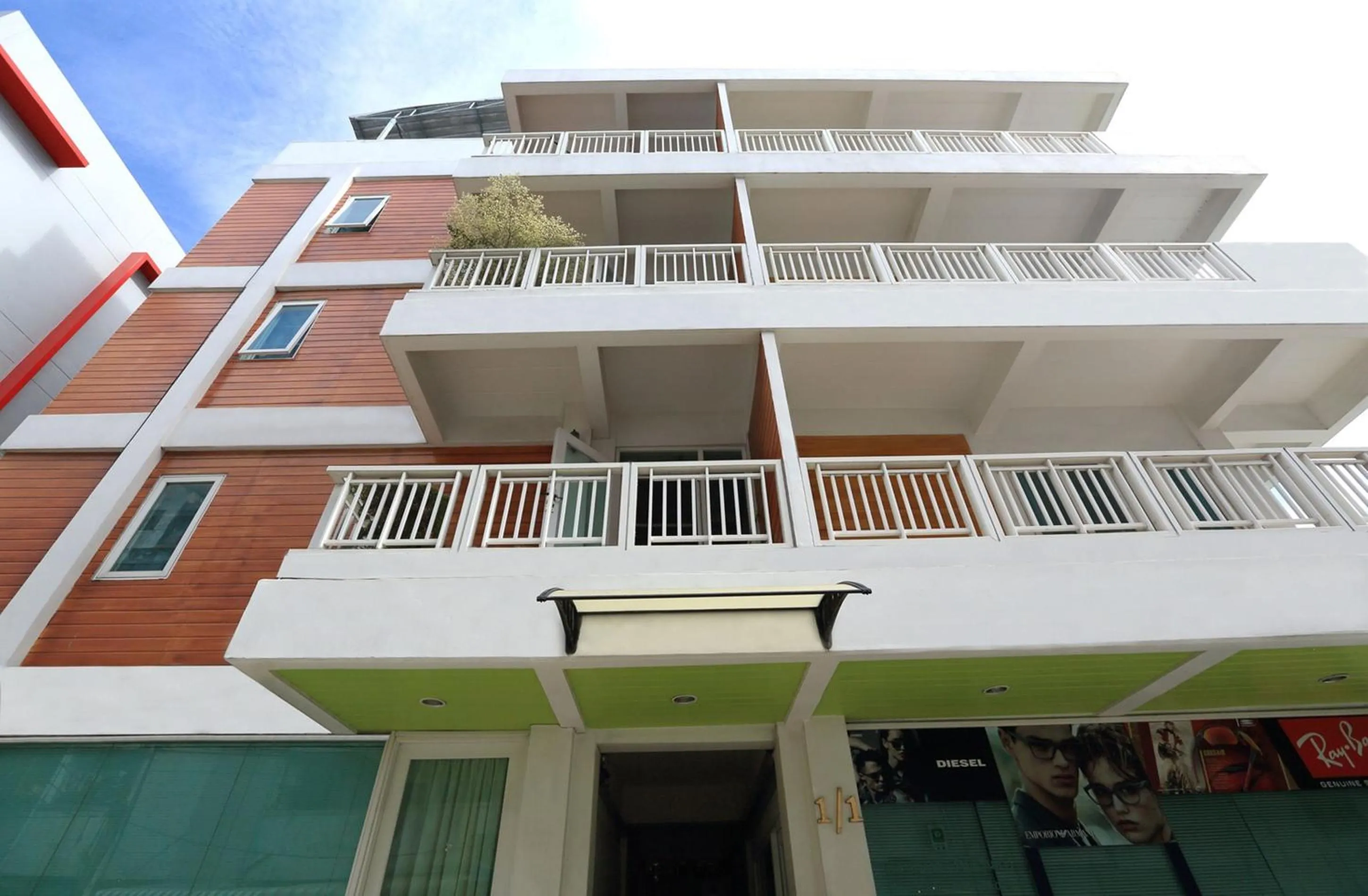 Property building in sk resort