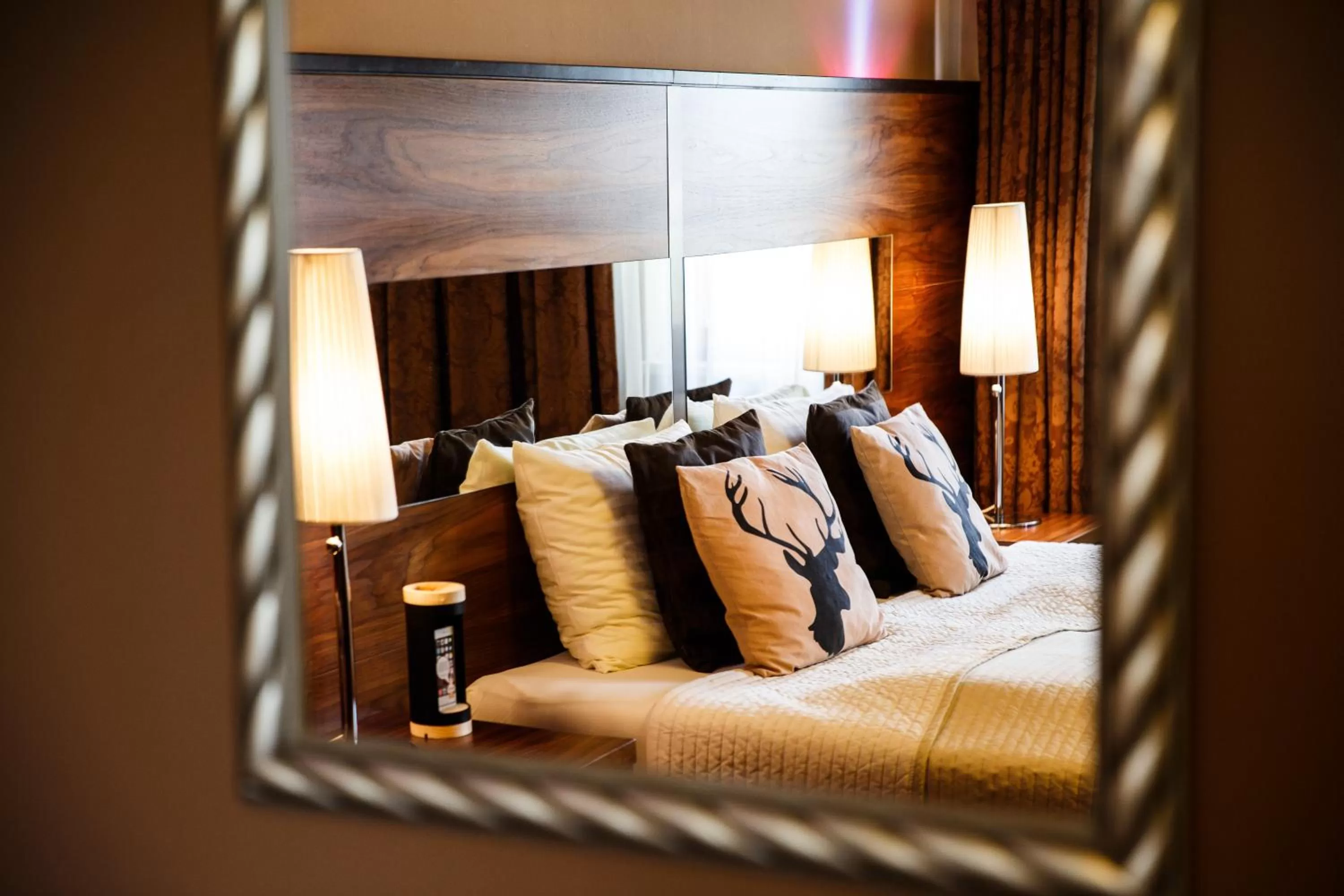 Bed in Hotel Salzburg