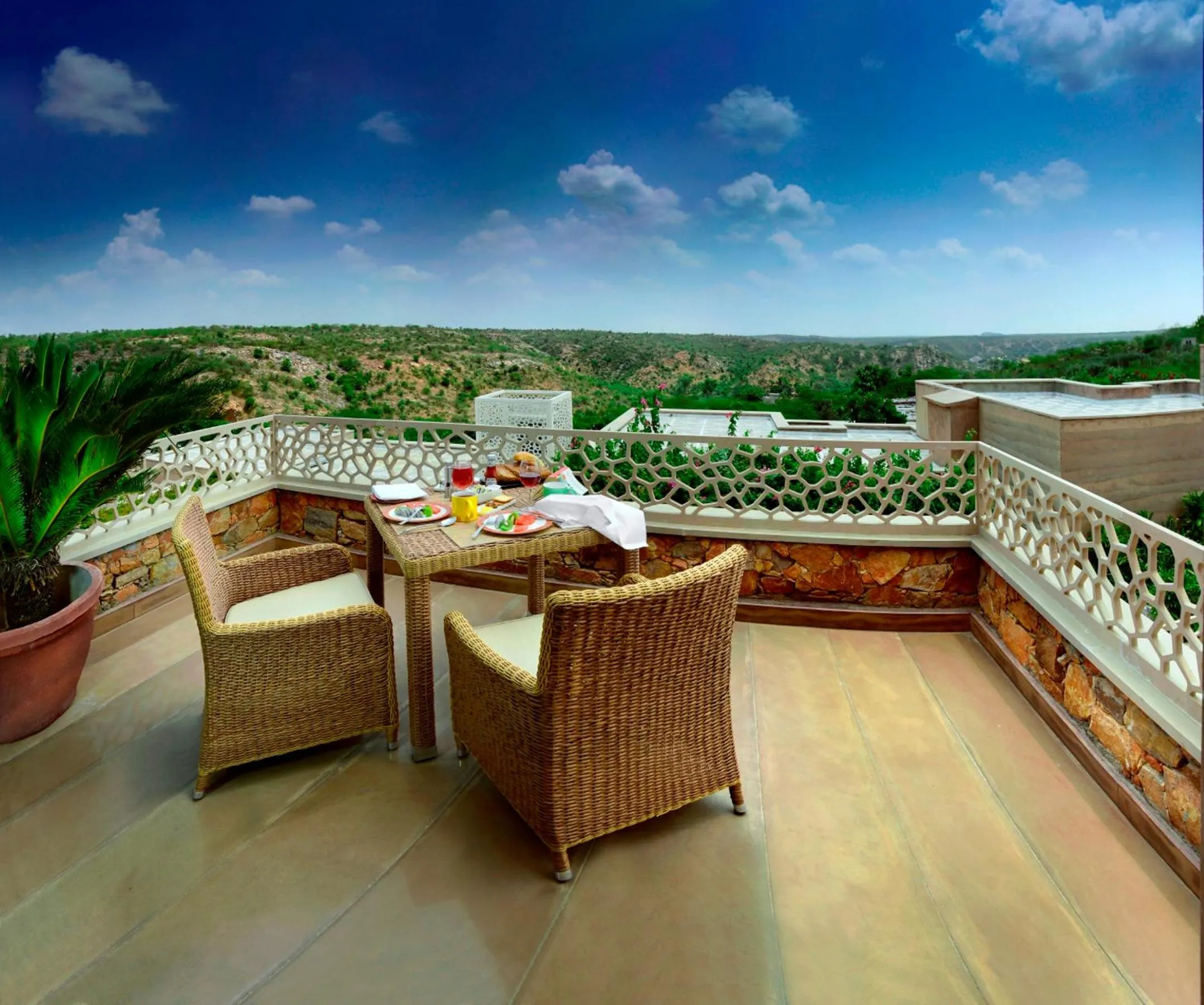 Mountain view in The Lalit Mangar