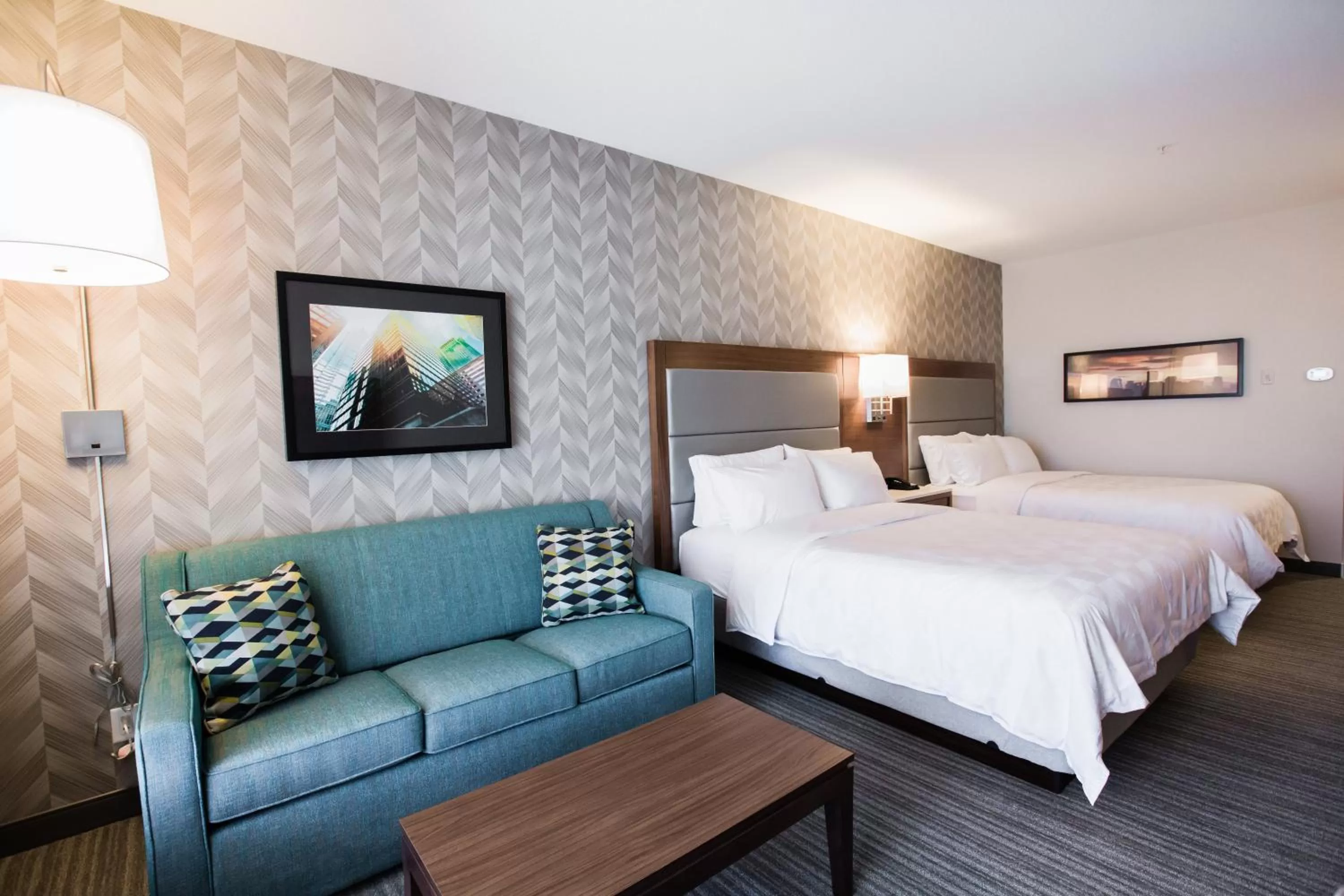 Photo of the whole room, Bed in Holiday Inn Hotel & Suites Calgary South - Conference Ctr by IHG