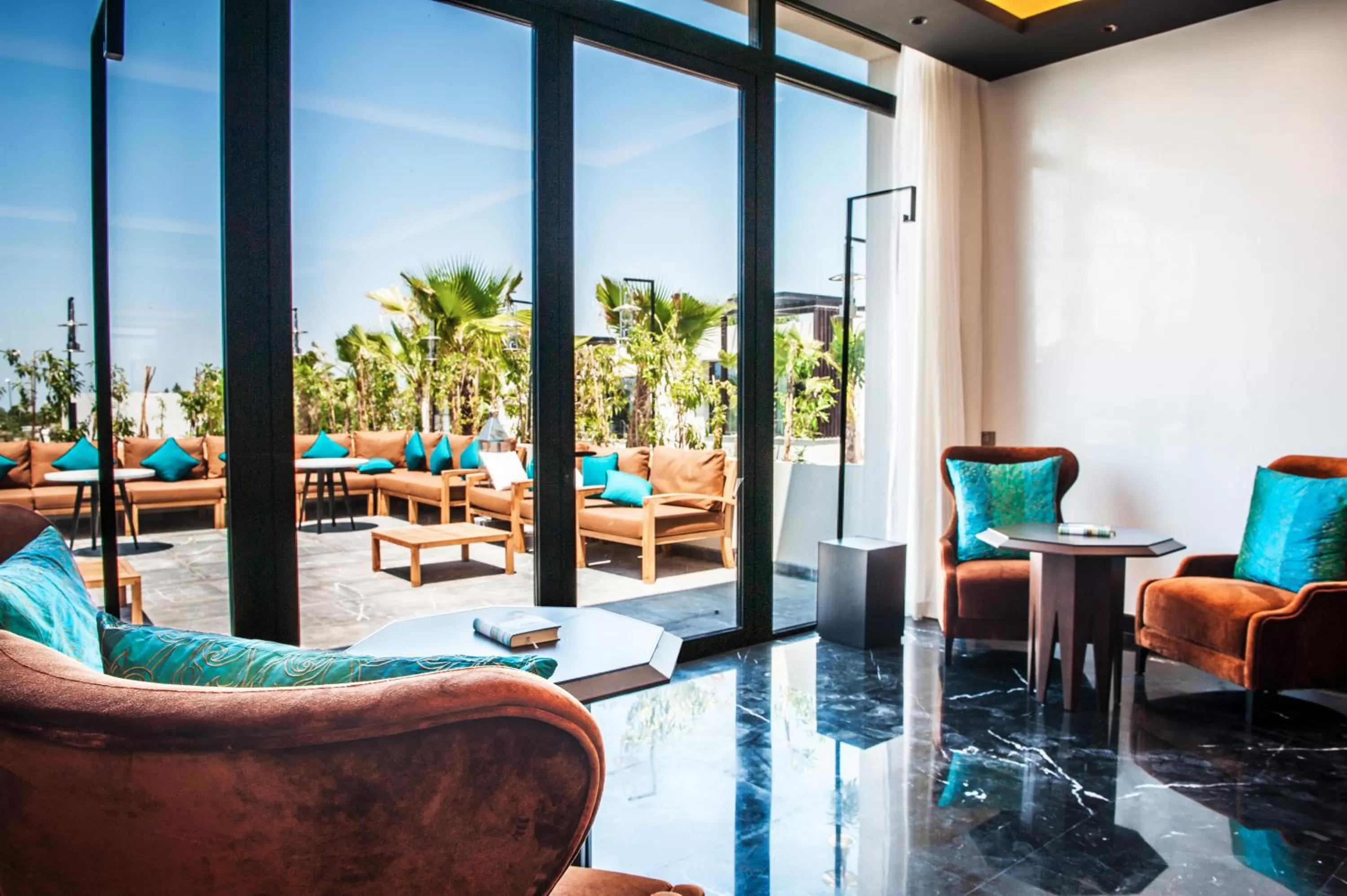 Library in STORY Rabat