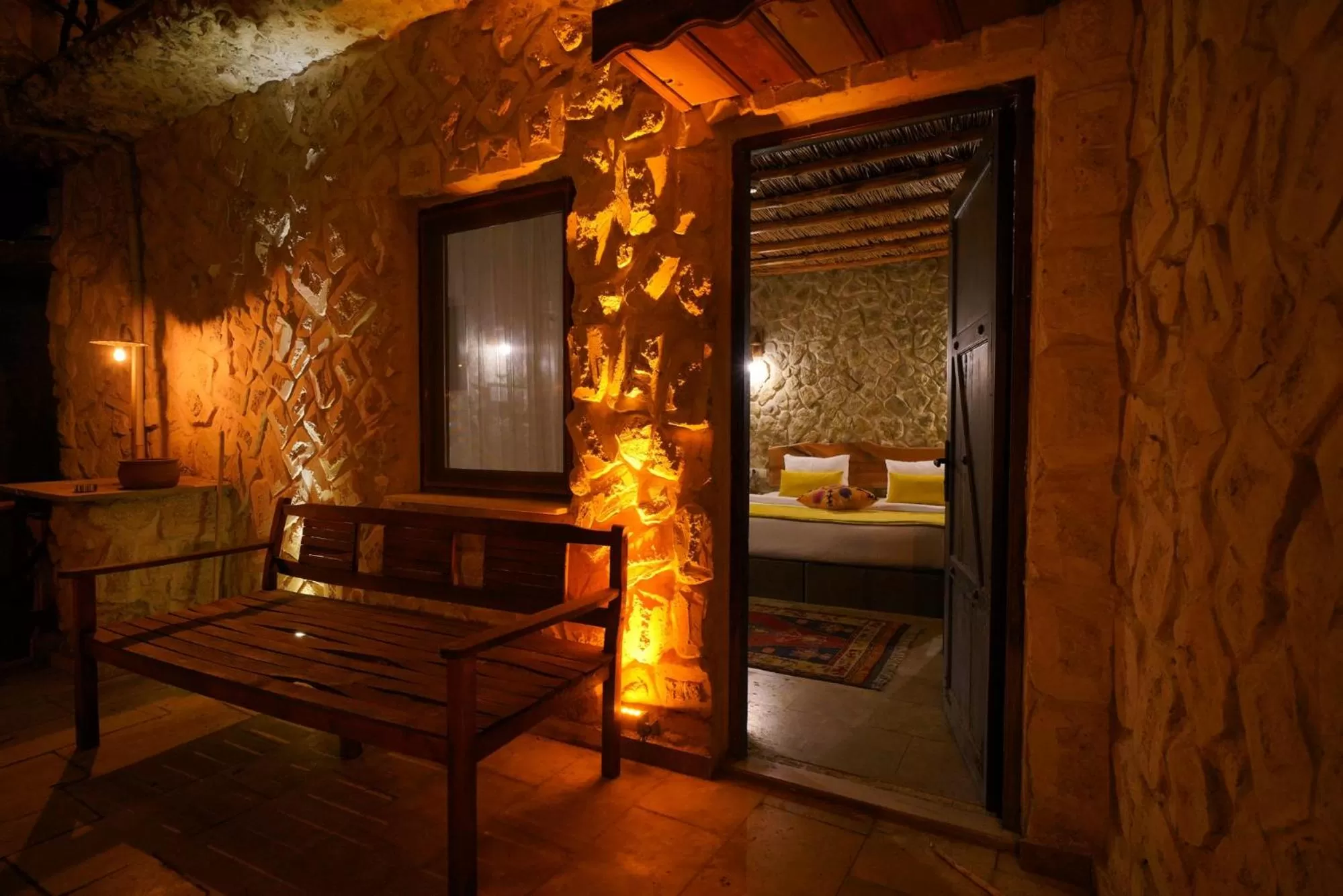 Seating area, Bed in Cappadocia Nar Cave House & Swimming Pool
