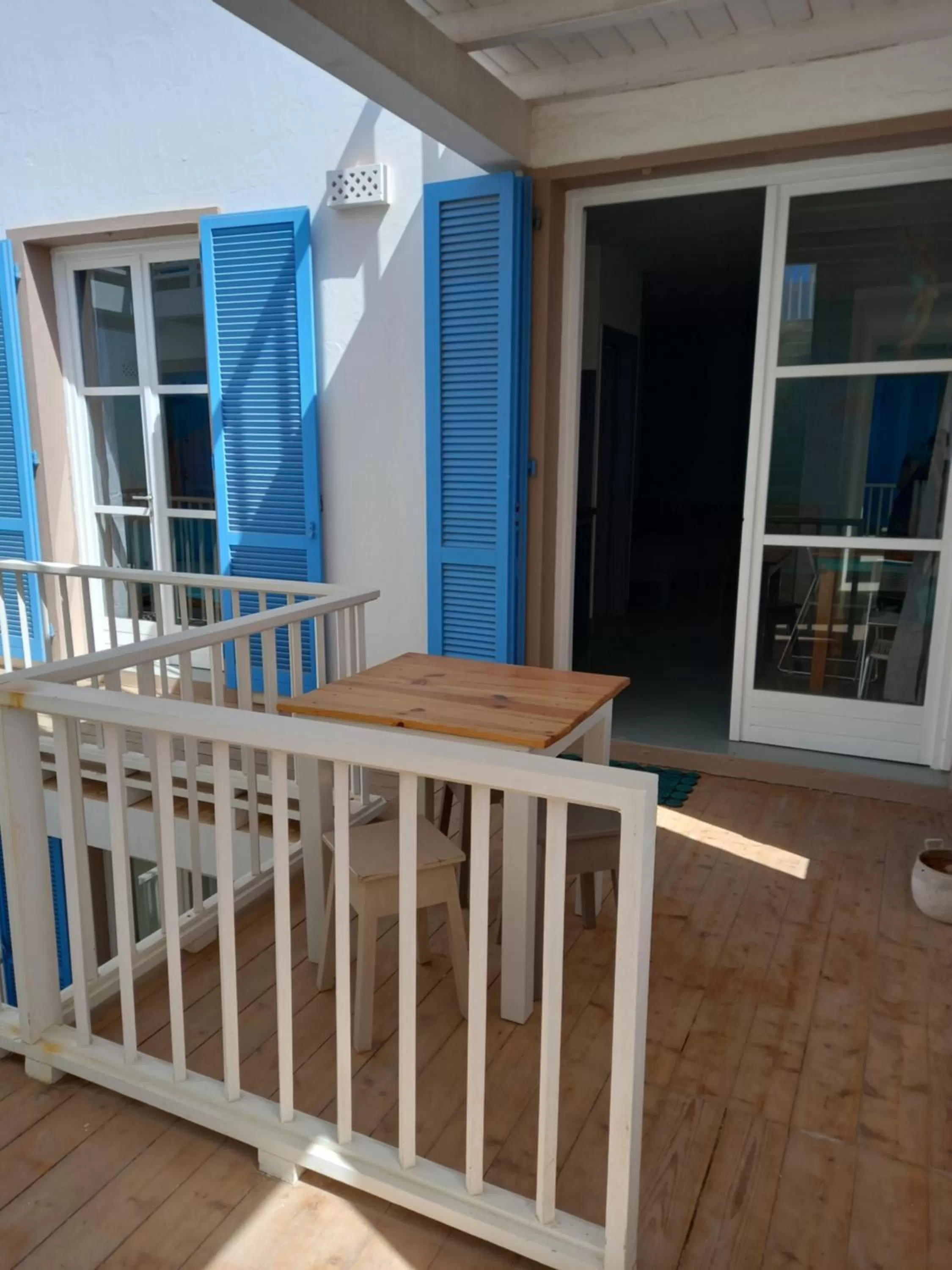 Balcony/Terrace in B&B Sereia Azul Boa Vista