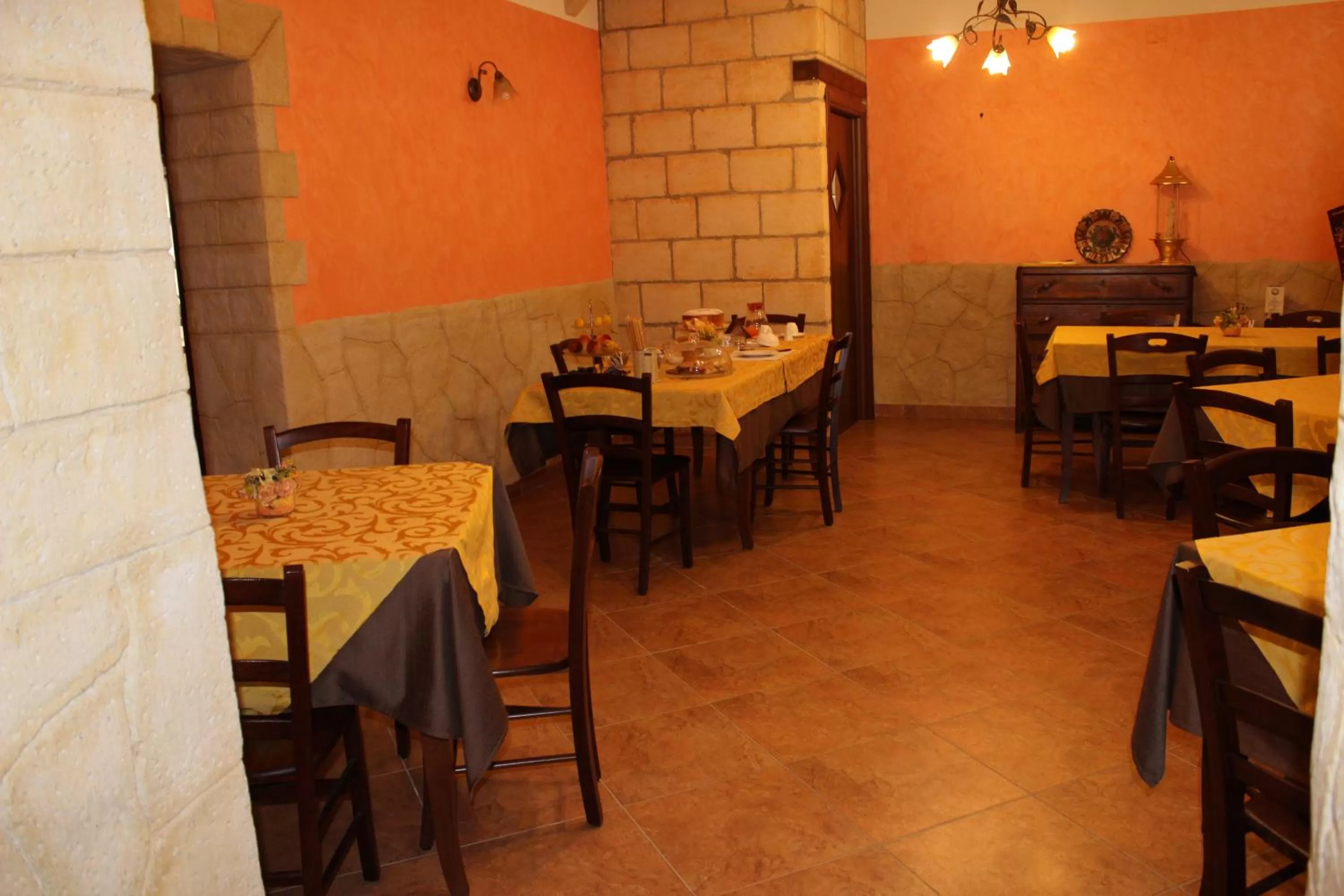 Restaurant/places to eat in B&B La Vigna