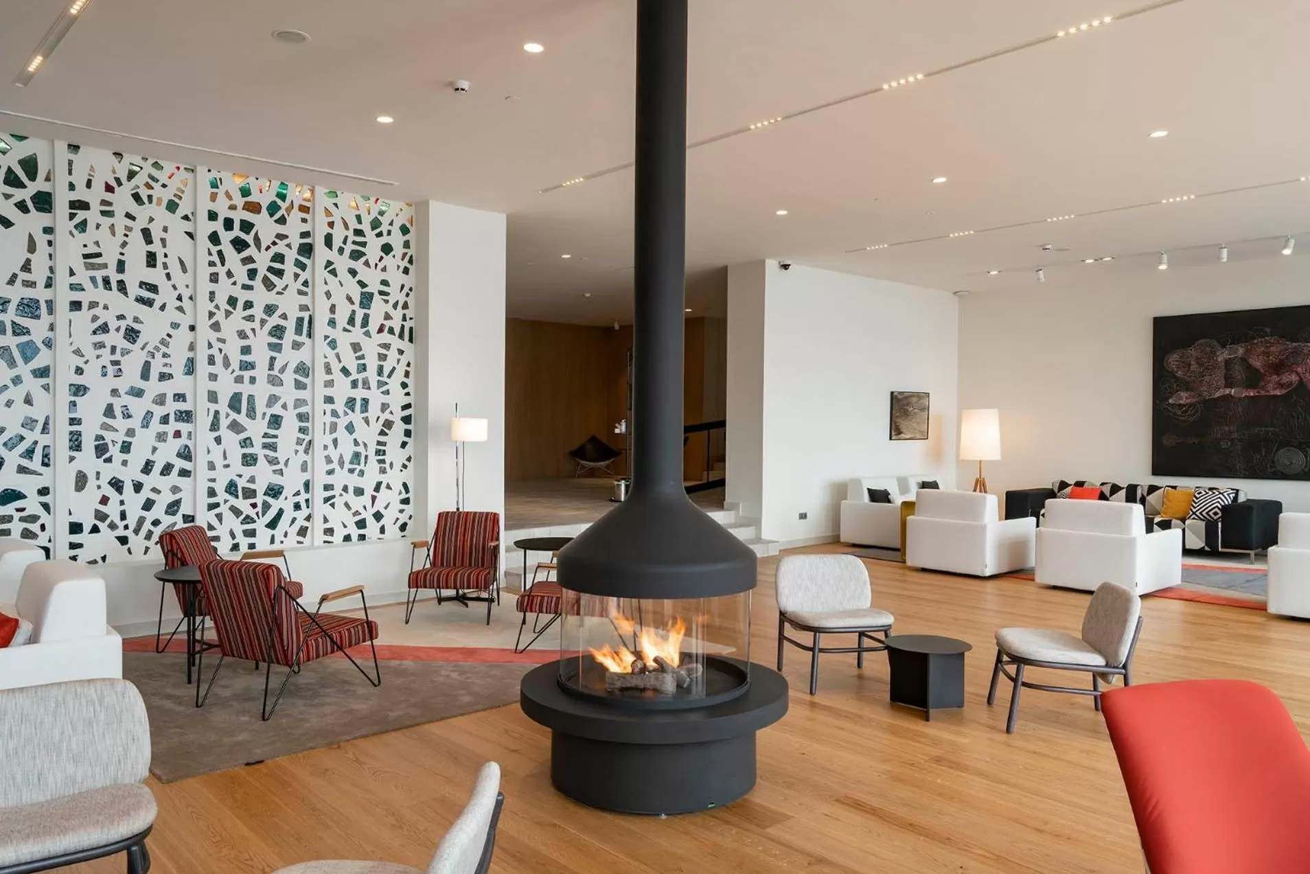 Lounge or bar in Parador de Aiguablava