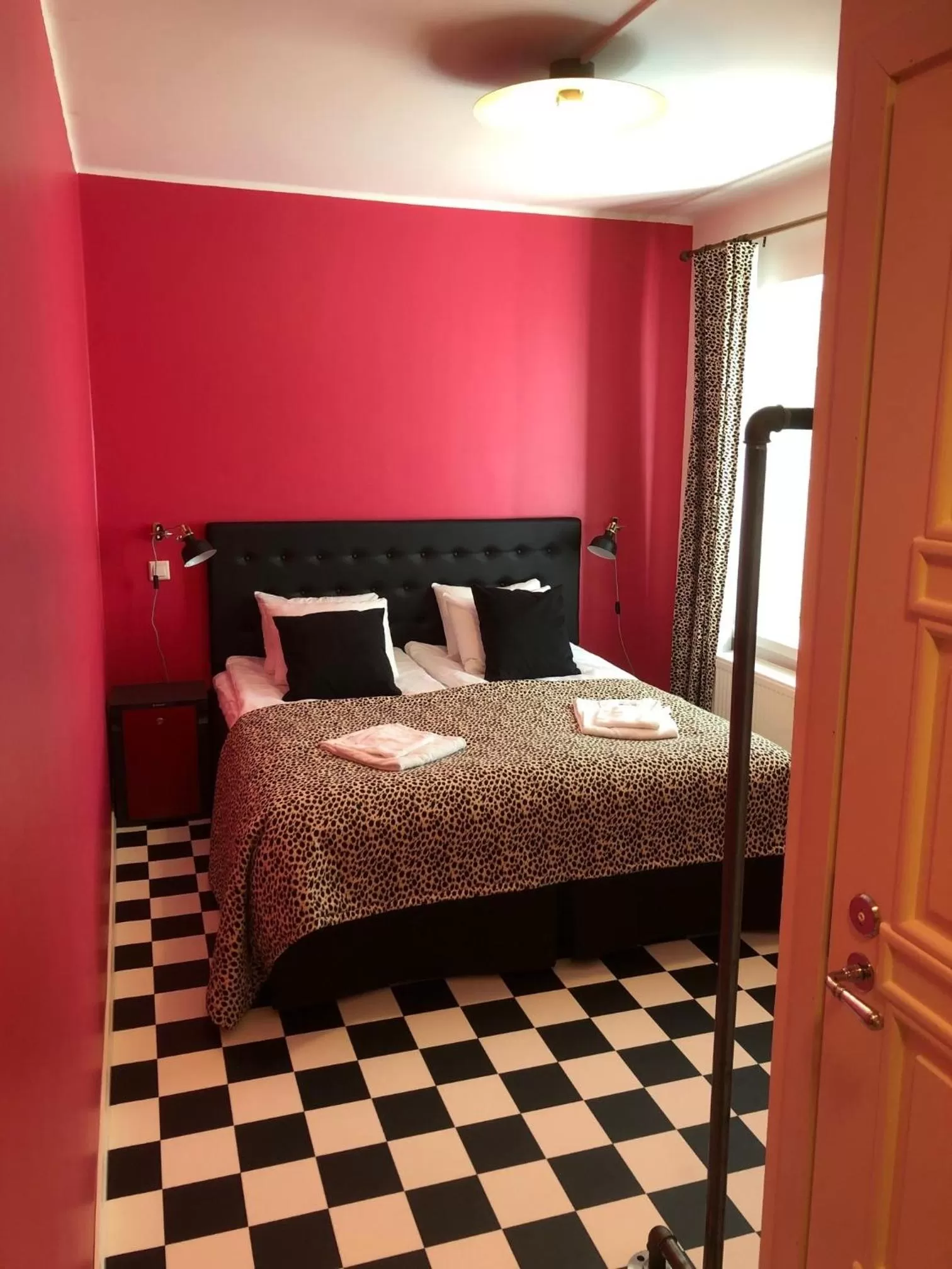 Bed in Hotelli Verstas