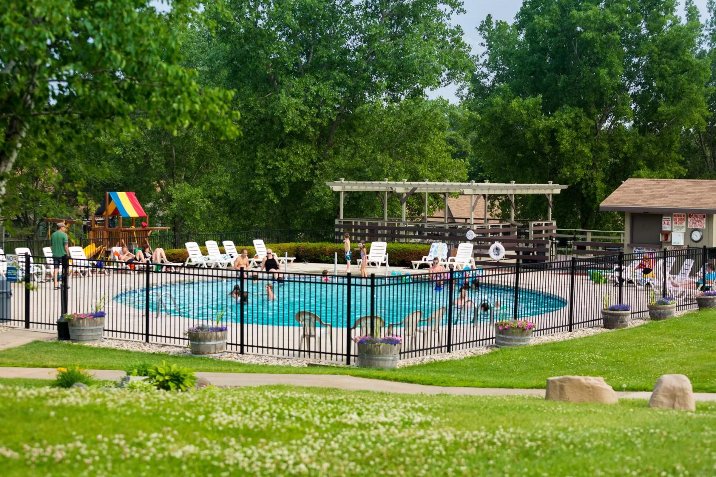 Swimming pool in Tamarack Wisconsin Dells, a Ramada by Wyndham