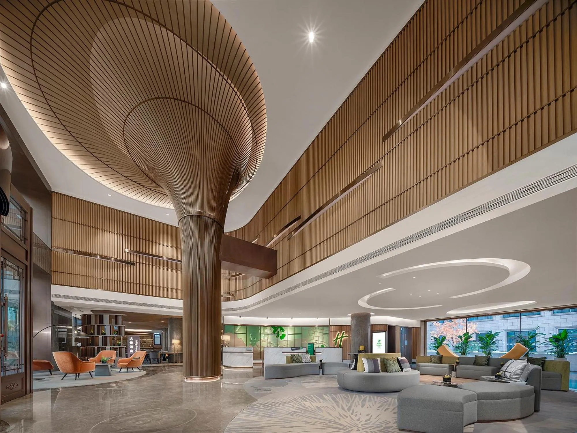 Lobby or reception in Holiday Inn Changchun Jingyue by IHG
