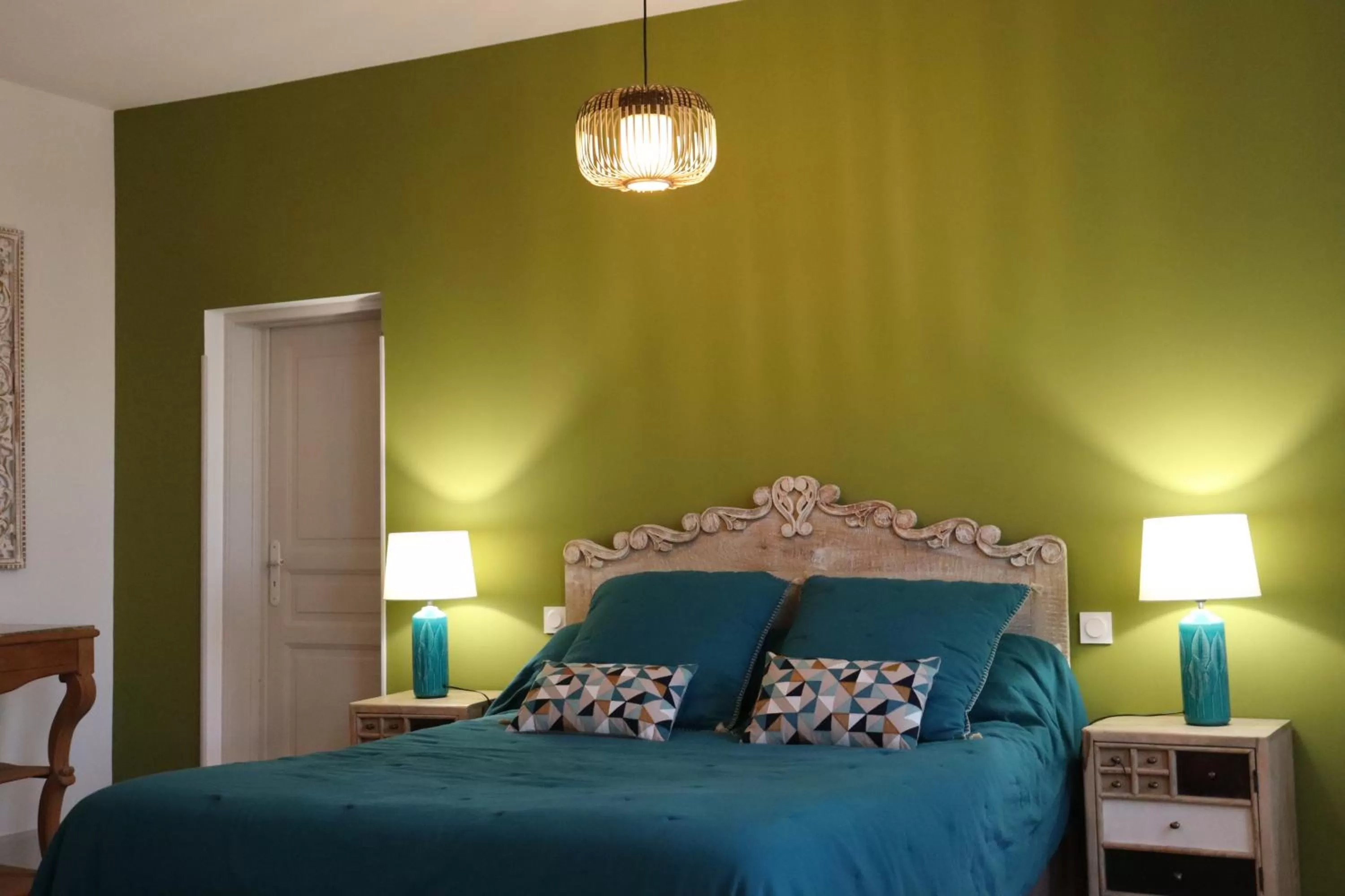 Bed in Maison D'hôtes Sainte-Marie