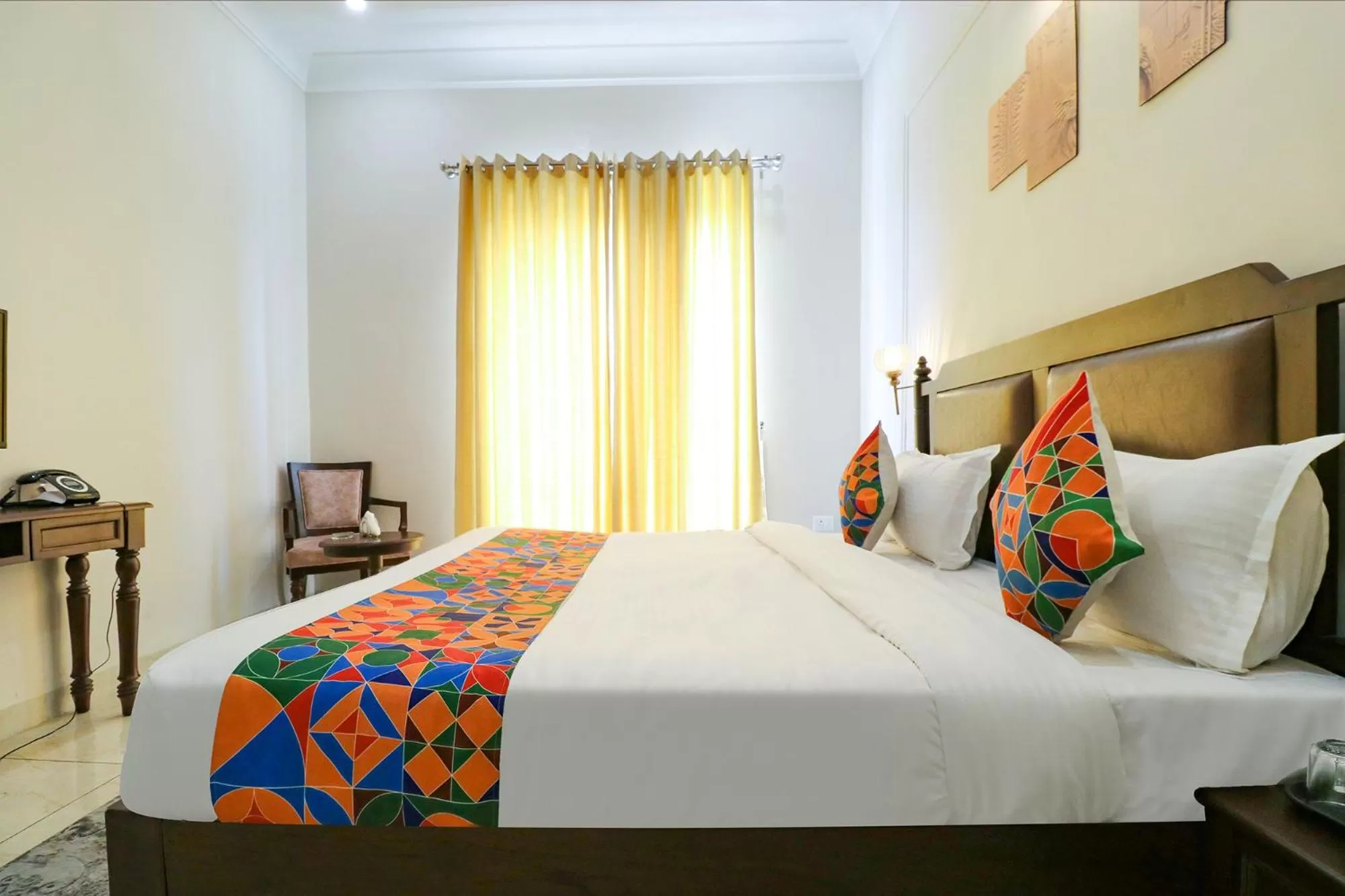 Bedroom, Bed in FabHotel K9 Villa