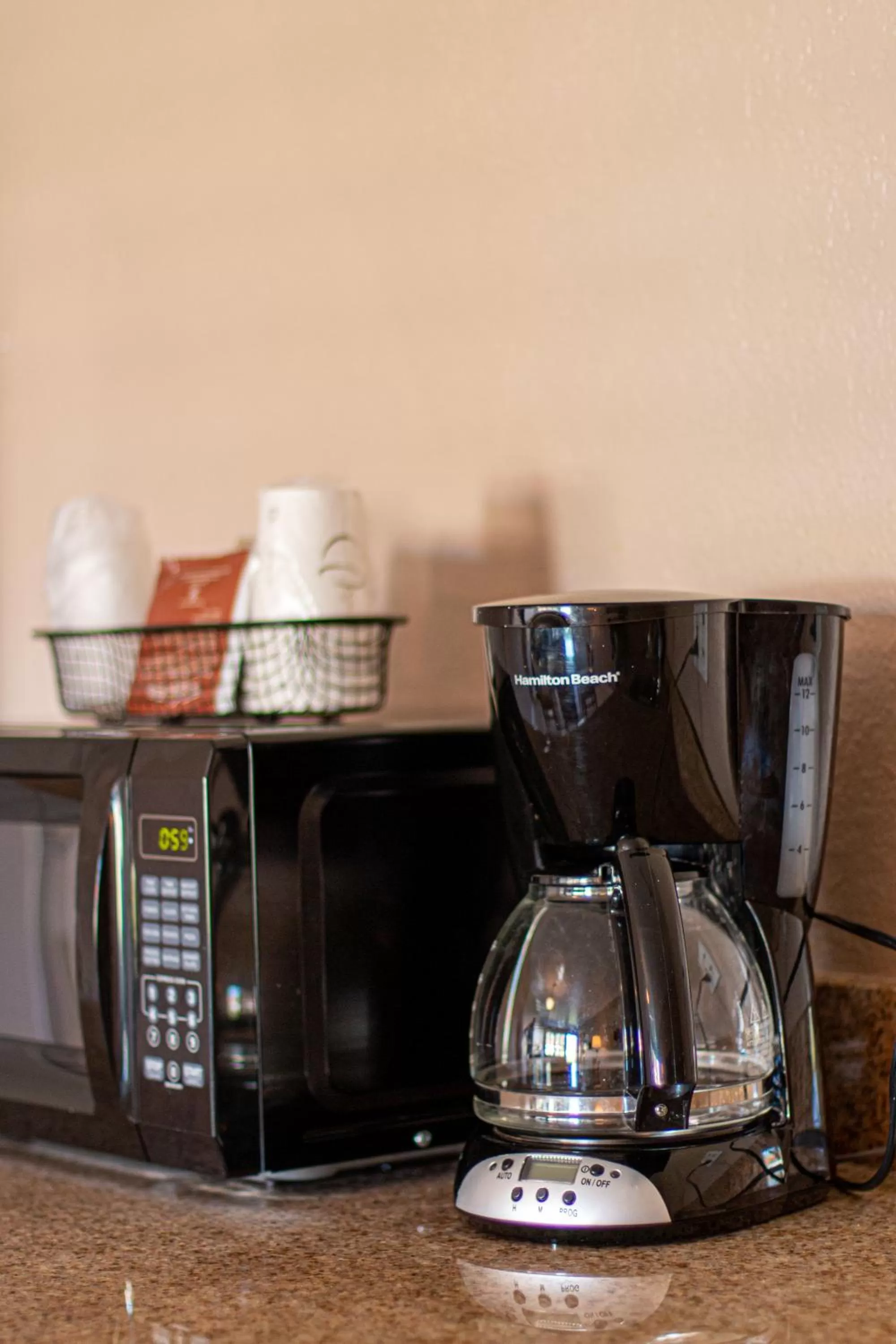 Kitchen or kitchenette in Melbourne All Suites Inn near I95