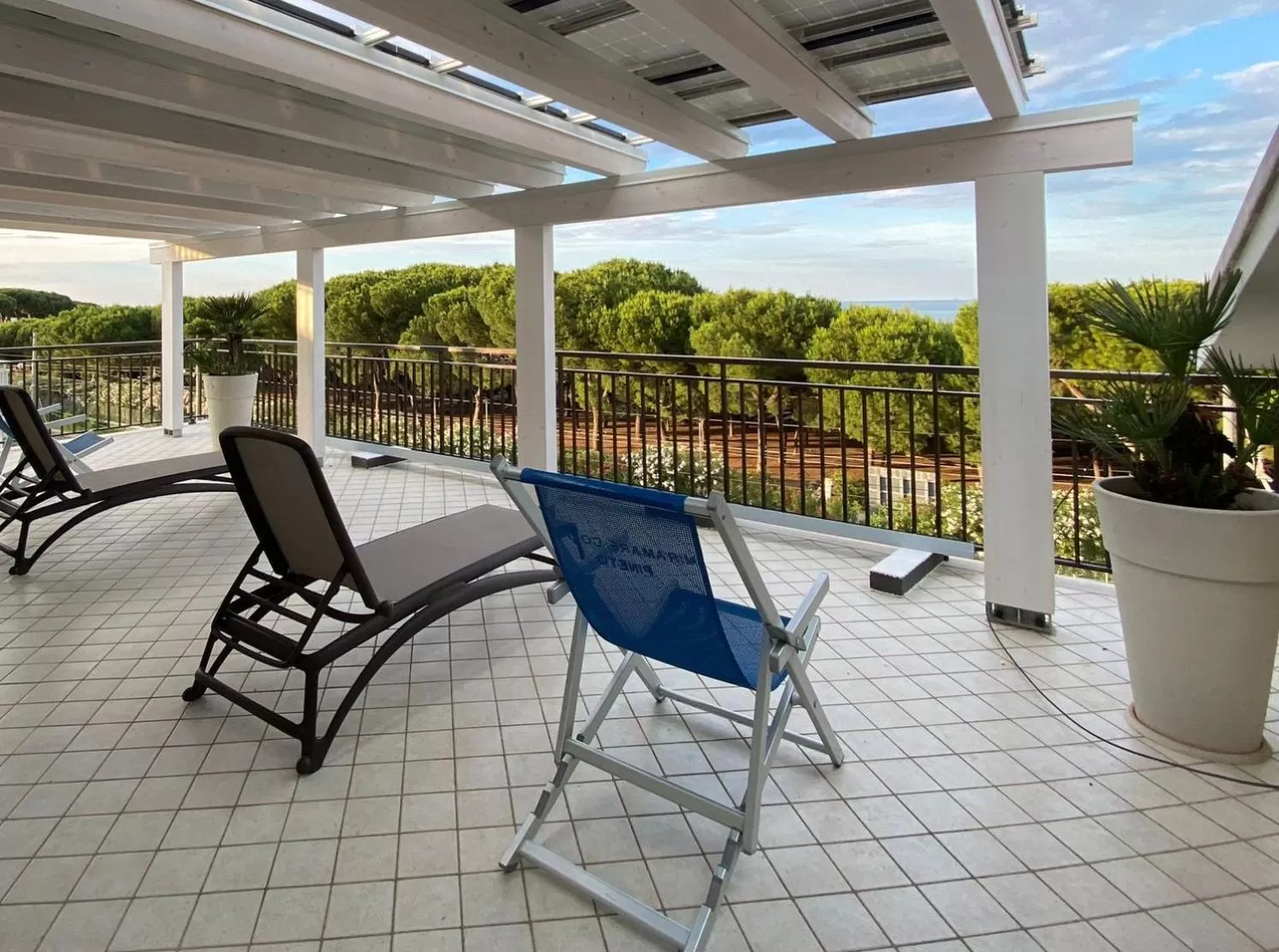 Balcony/Terrace in Hotel Miramare Dipendenza