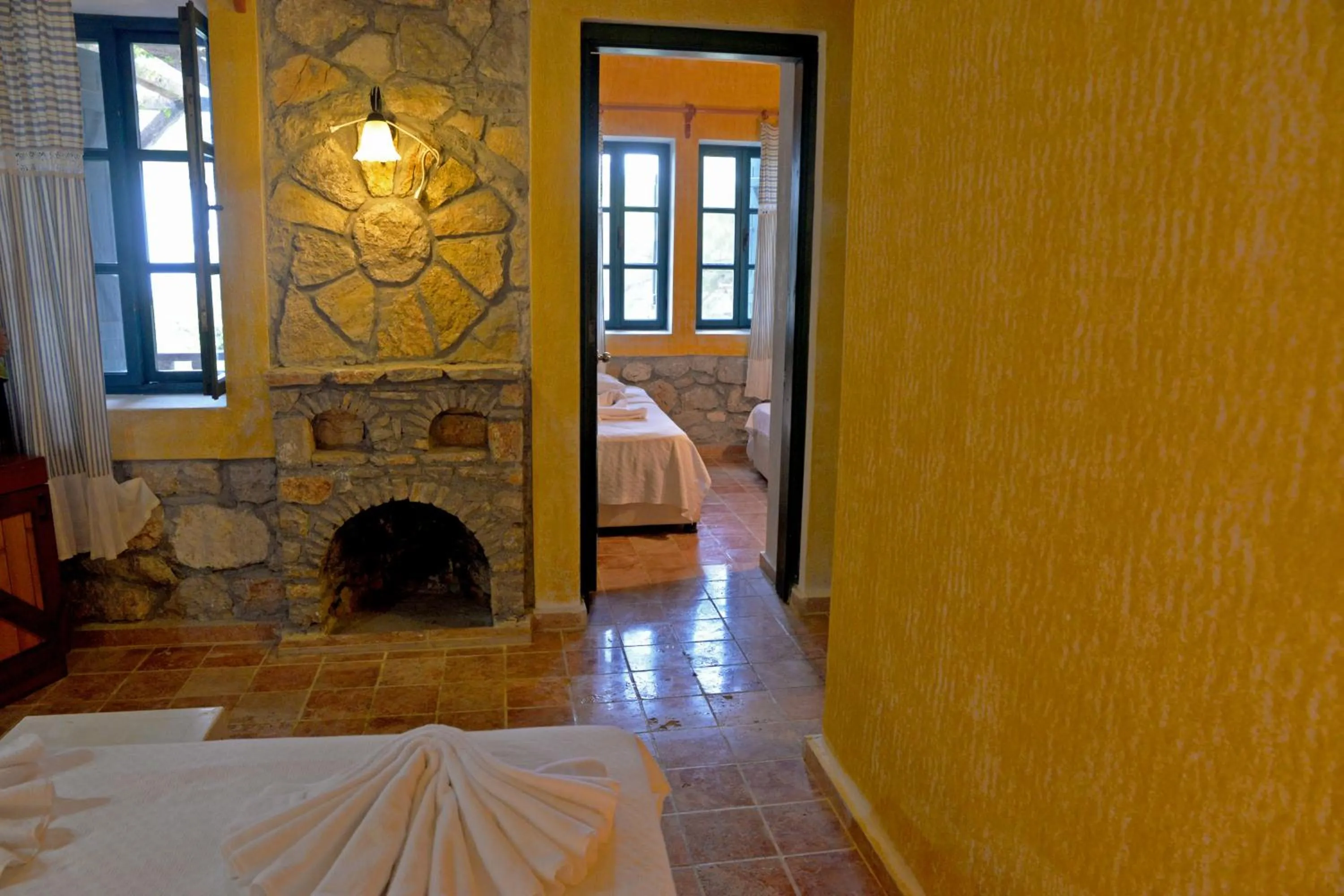 Bed in Symbola Oludeniz Beach Hotel