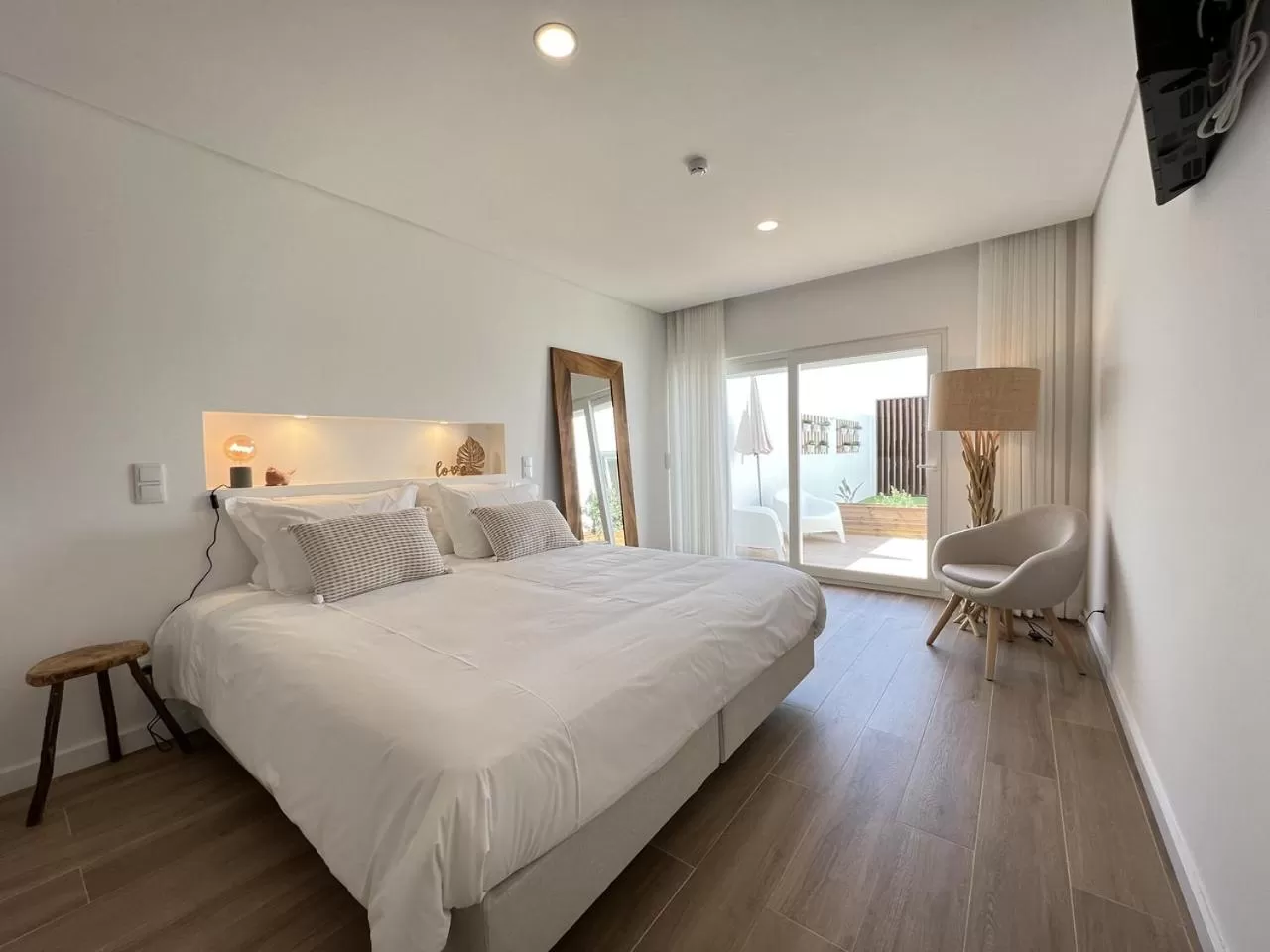 Bed in Alojamento White Rose Boutique