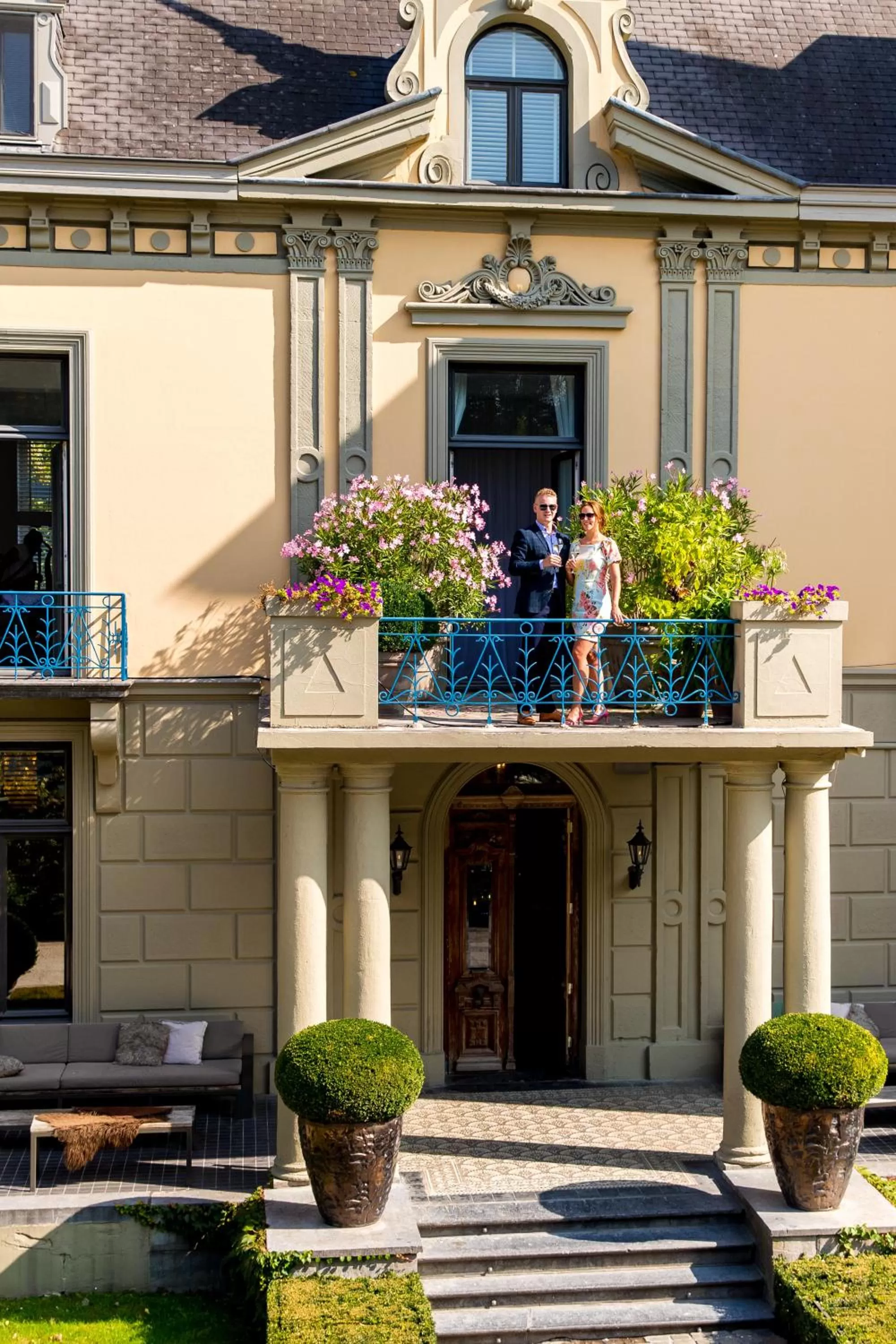 Balcony/Terrace in Landgoed Kasteel de Hoogenweerth