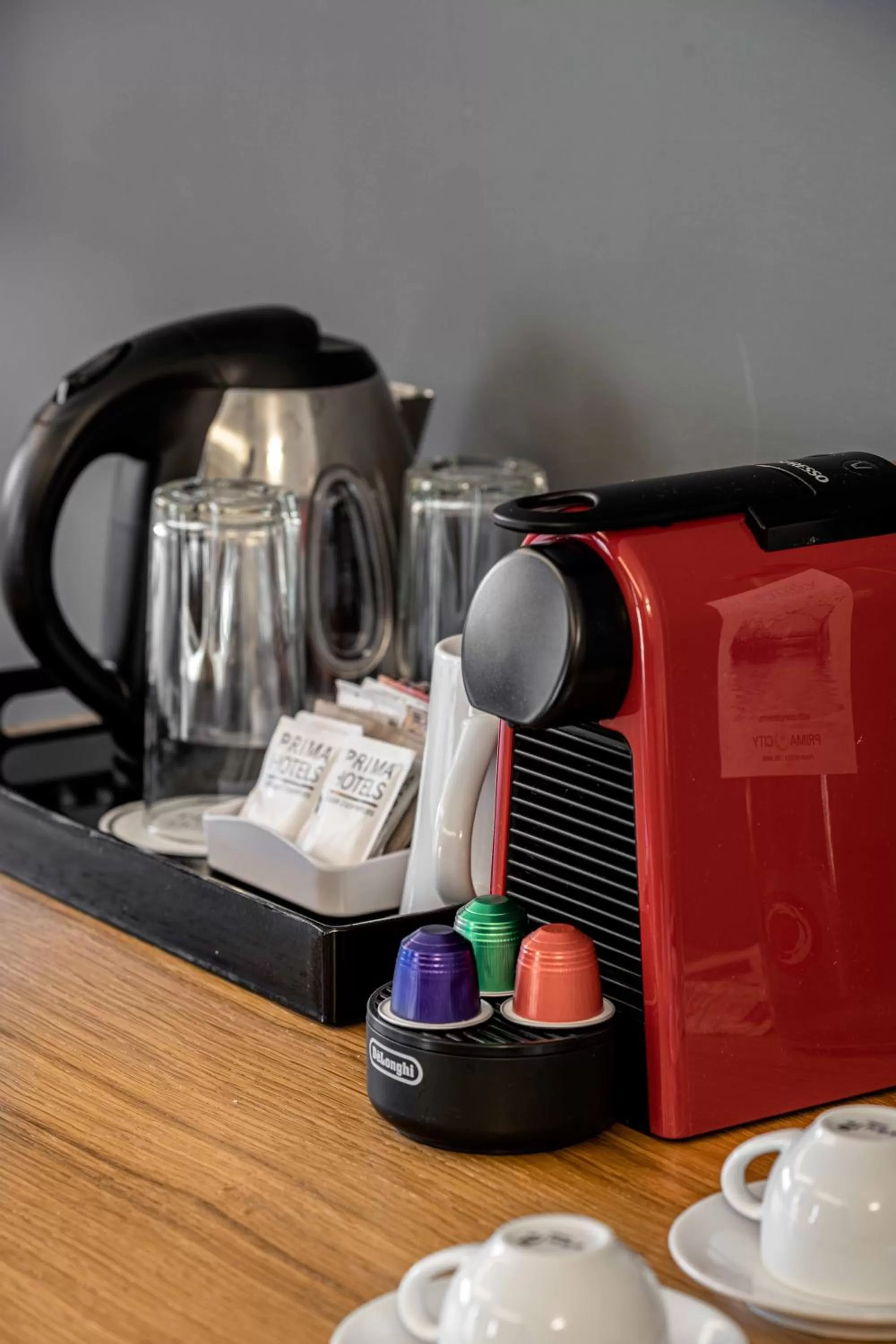 Coffee/tea facilities in Prima City Hotel