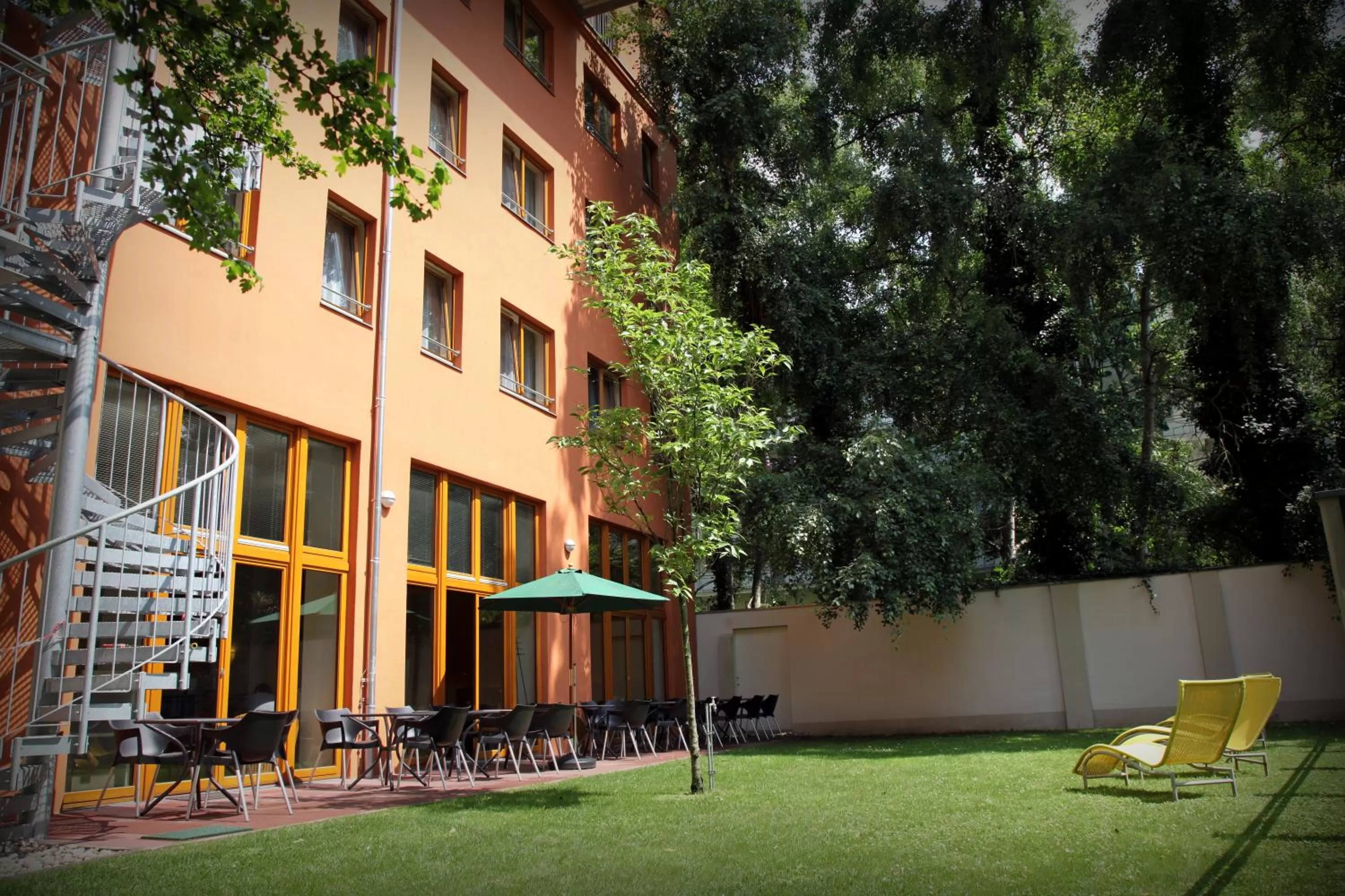 Garden view in Hotel 26