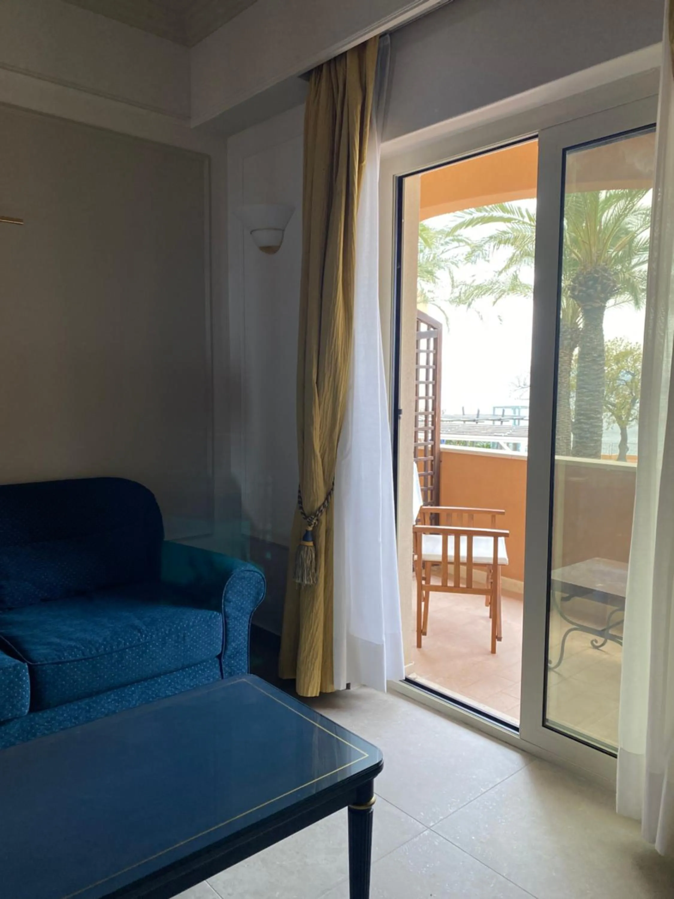 Patio in Altafiumara Resort & Spa