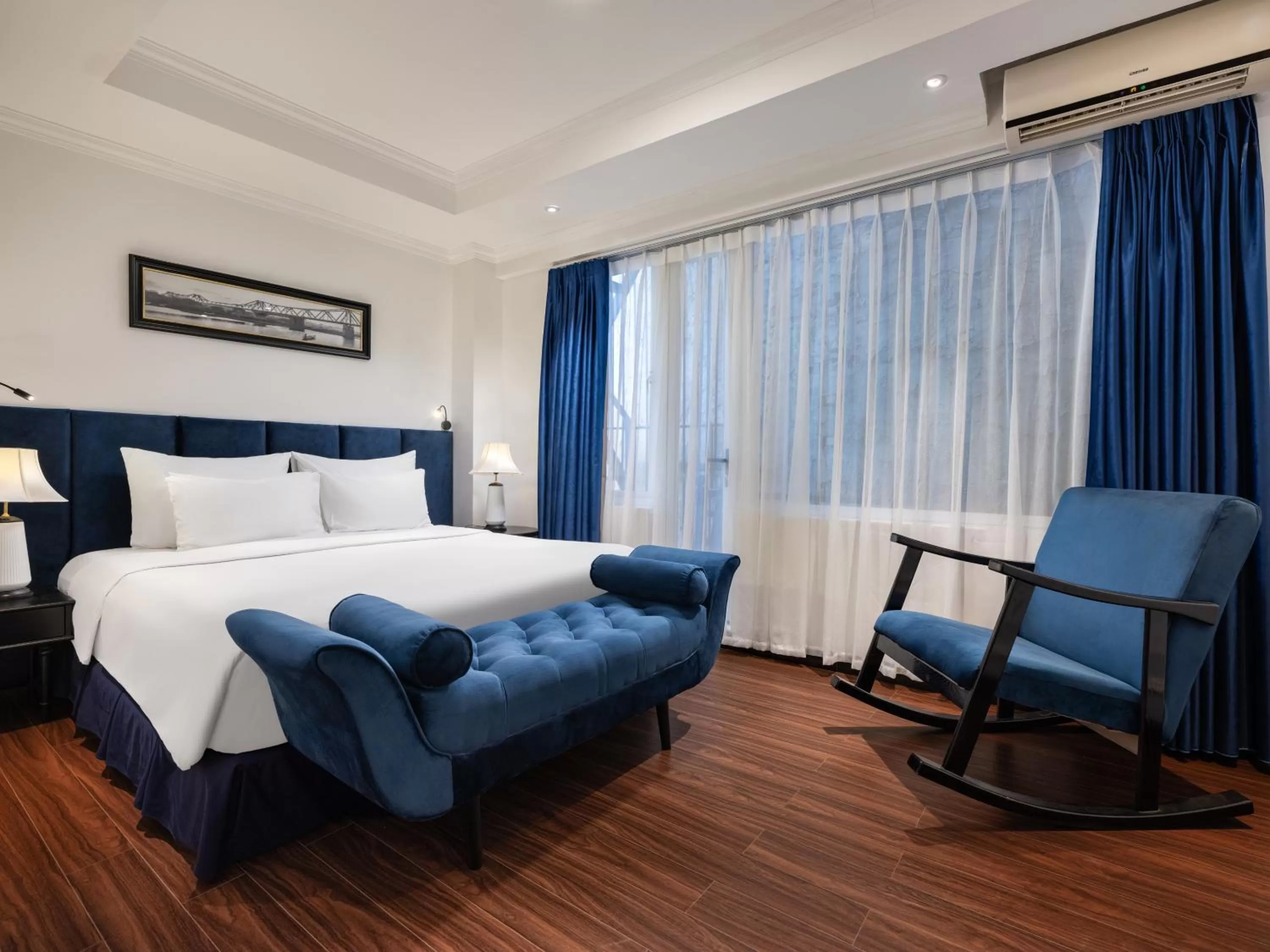 Bed in The Flower Boutique Hotel & Travel