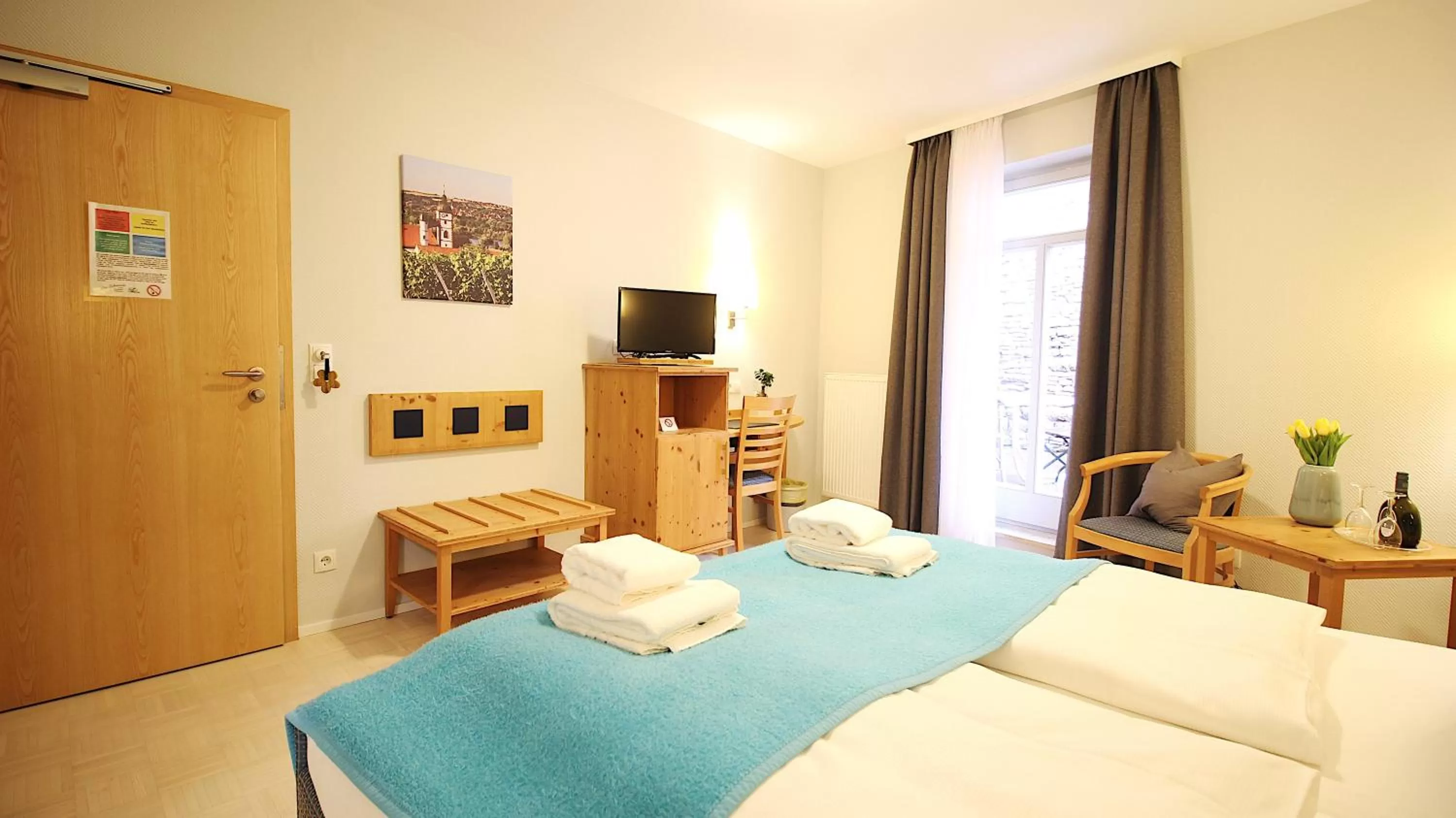 Bed in Aparthotel Alte Schmiede Dettelbach