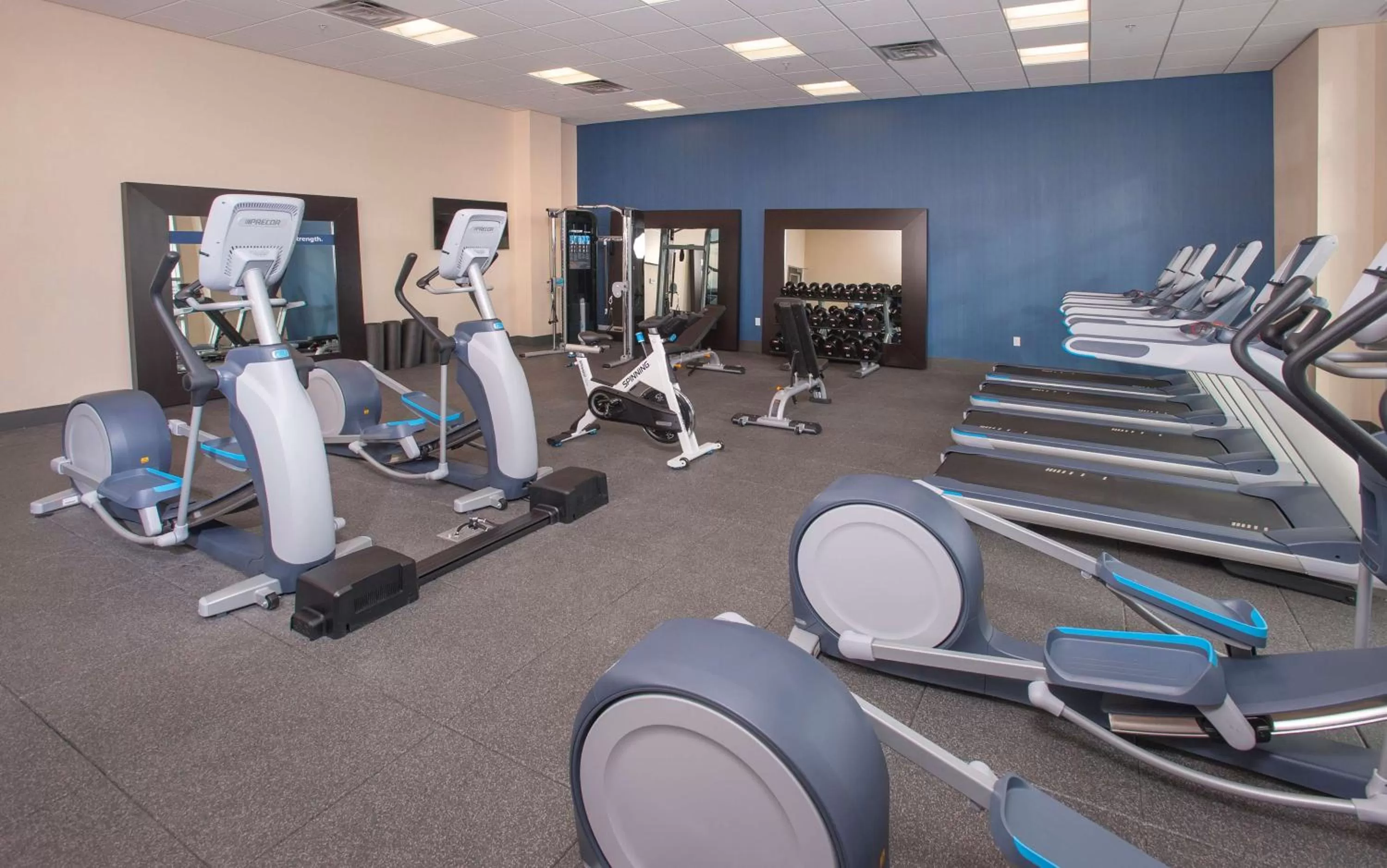 Fitness centre/facilities in Hampton Inn & Suites LAX El Segundo