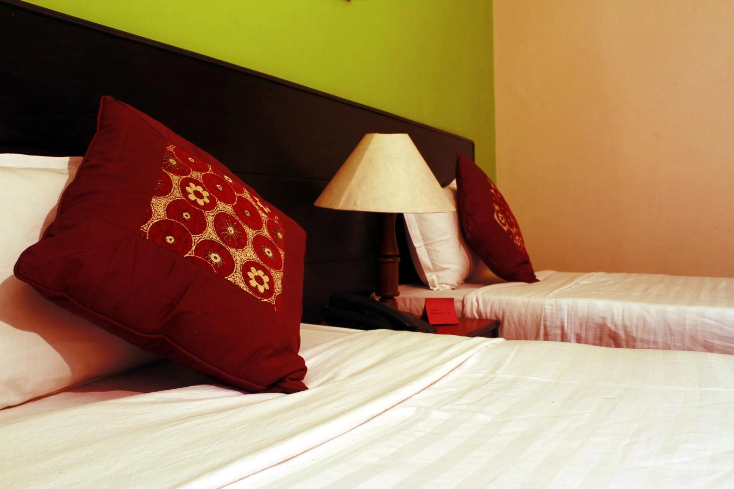 Bed in Cascade Hotel Kathmandu