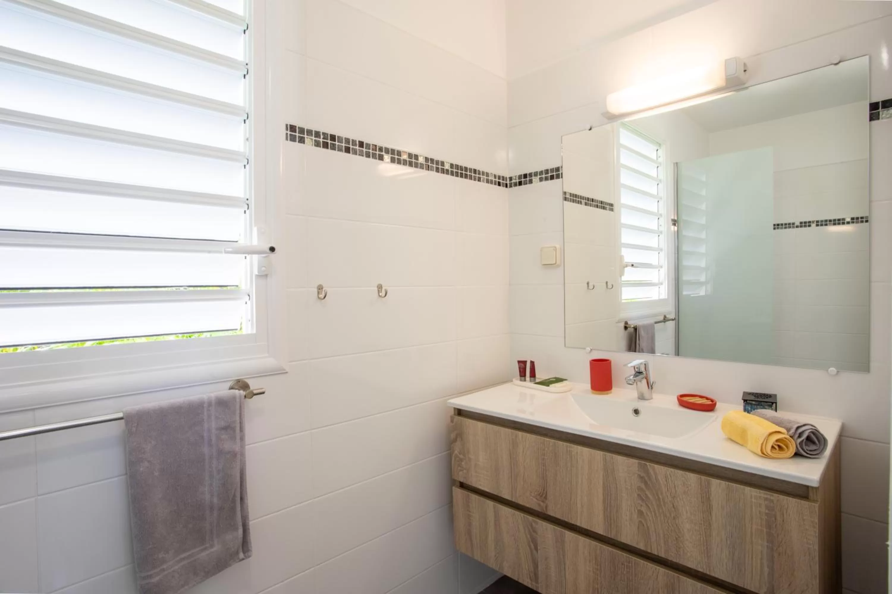 Bathroom in Hôtel Guadeloupe Palm Suites