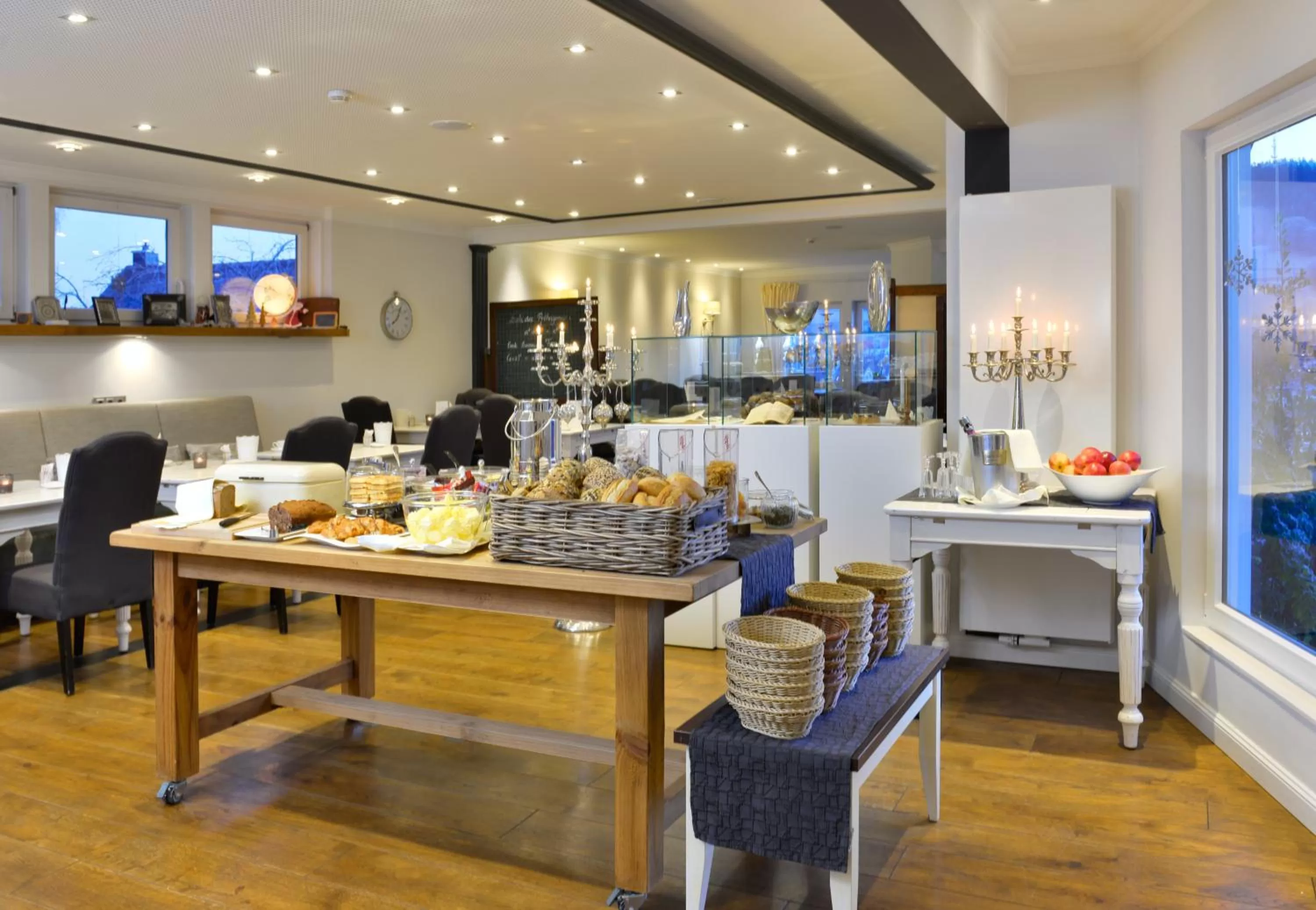 Continental breakfast in Hotel Alte Schule