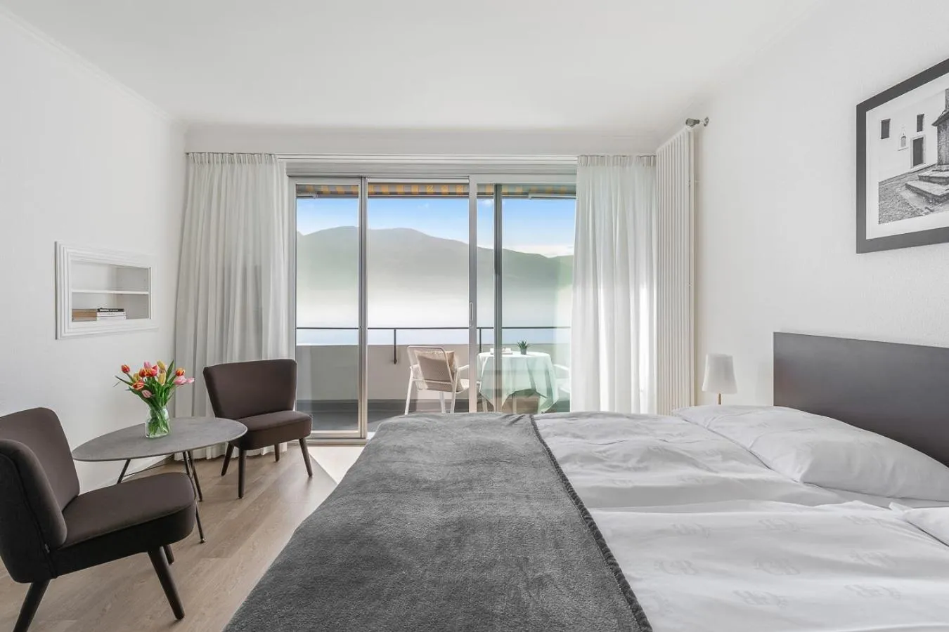 Staff, Bed in Casa Berno Panorama Resort