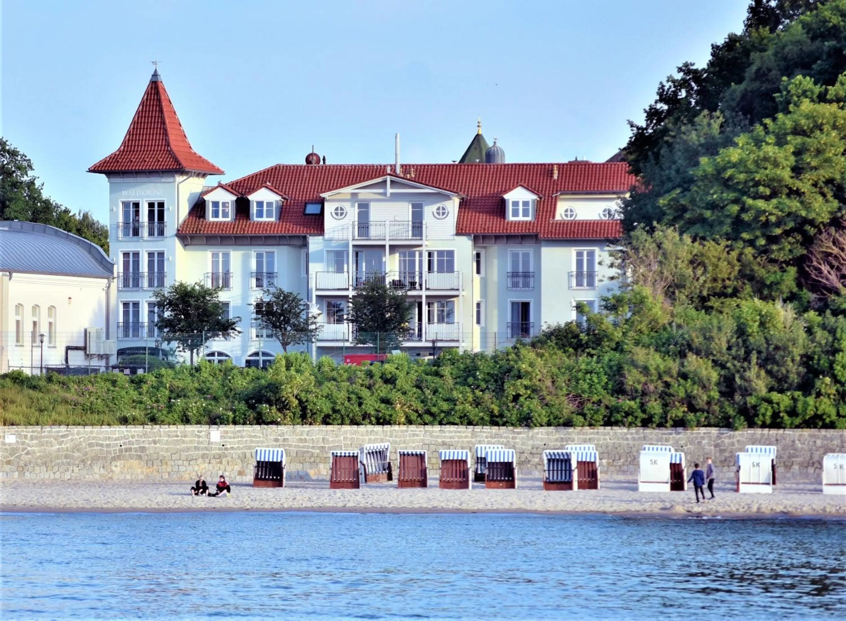 Property building in Hotel Residenz Waldkrone Kühlungsborn