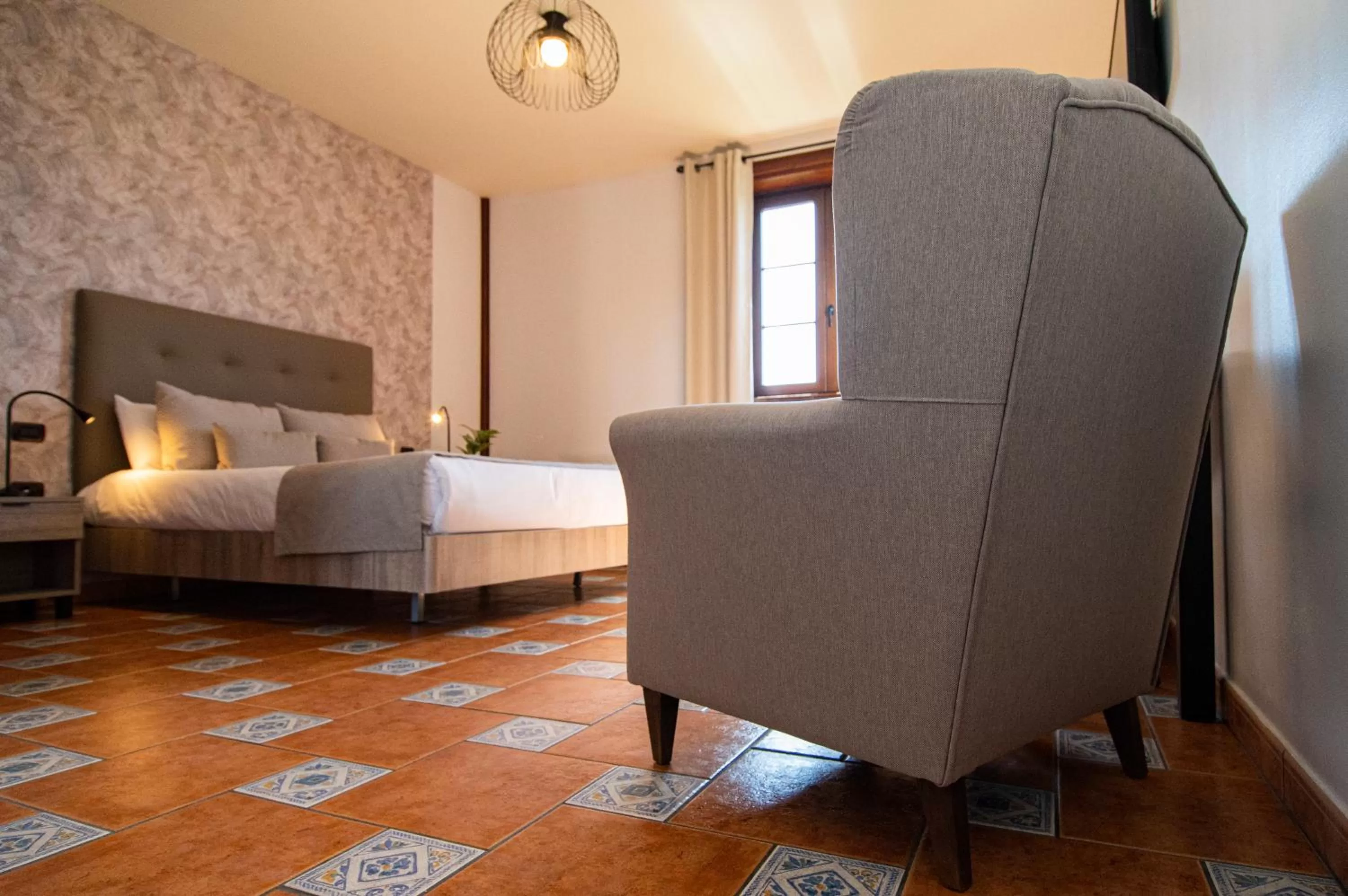 Bed in Hotel El Tejar & Spa