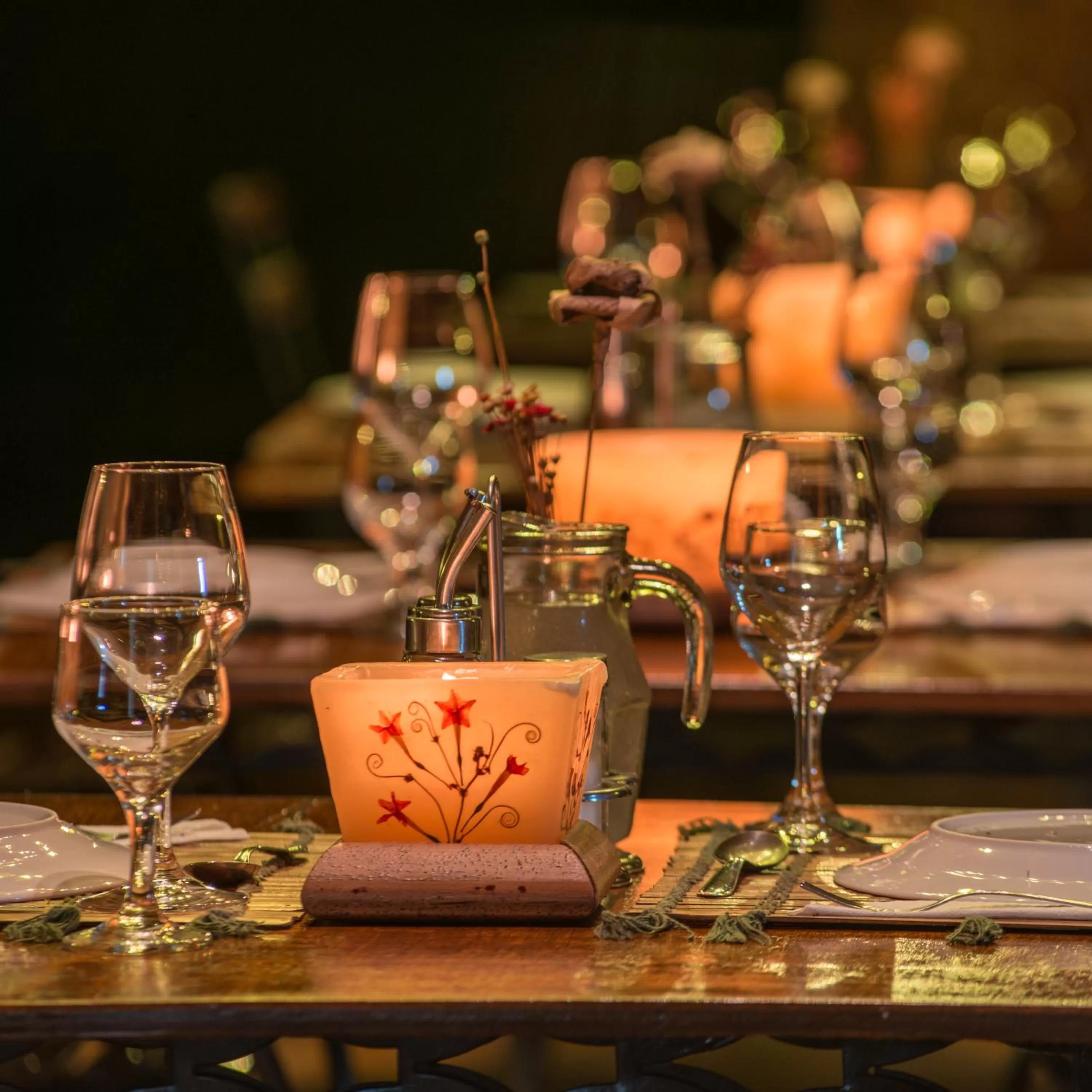 Food and drinks in Pousada do Parque