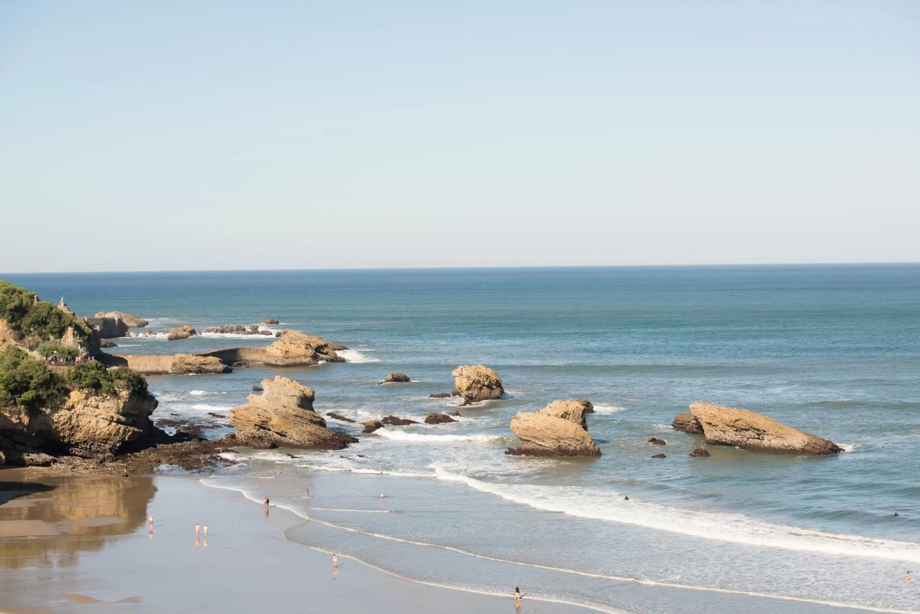 Sea view in Hôtel Le Windsor Biarritz