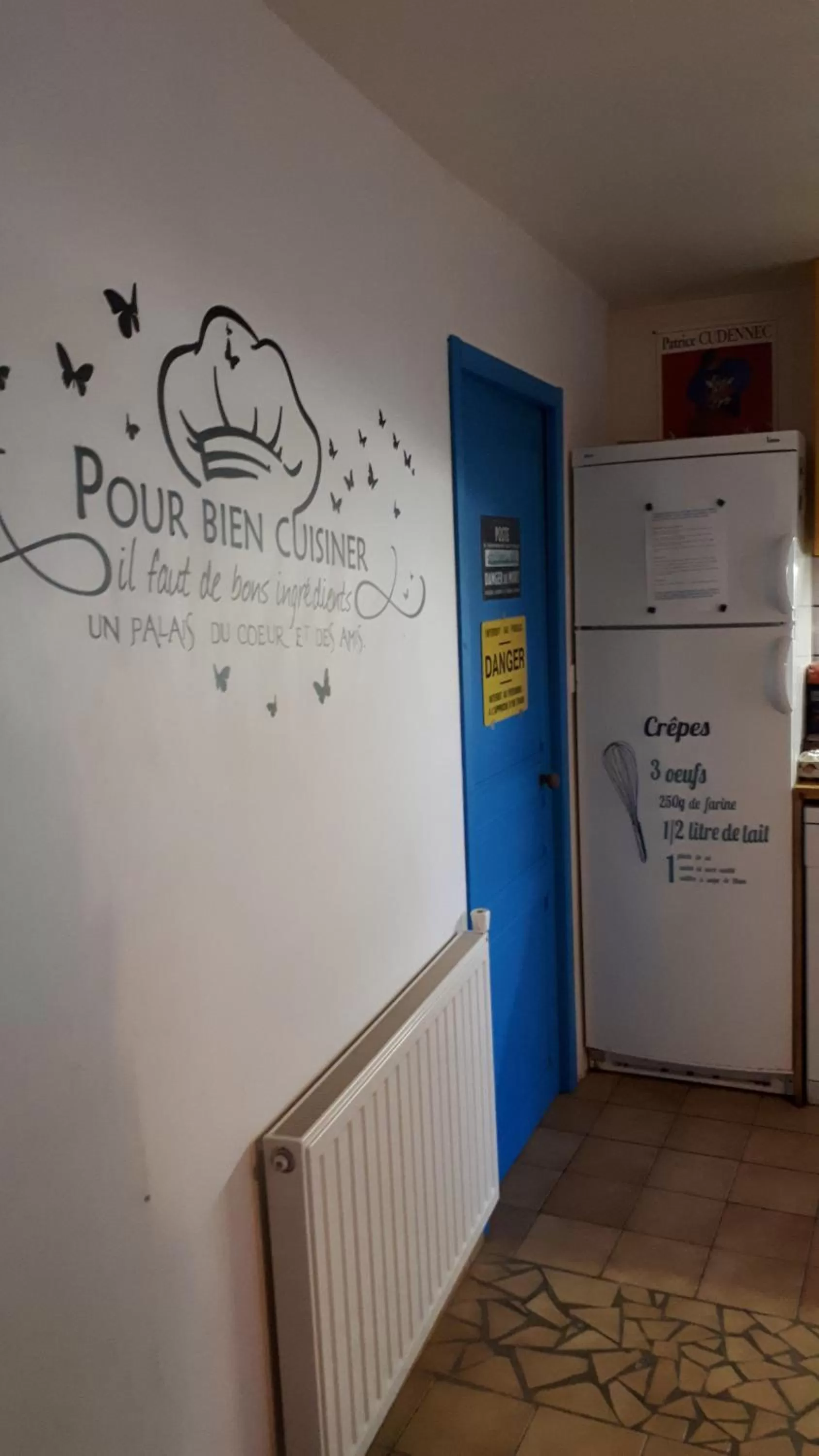 kitchen in Les Hortensias - Chambres d'Hôtes