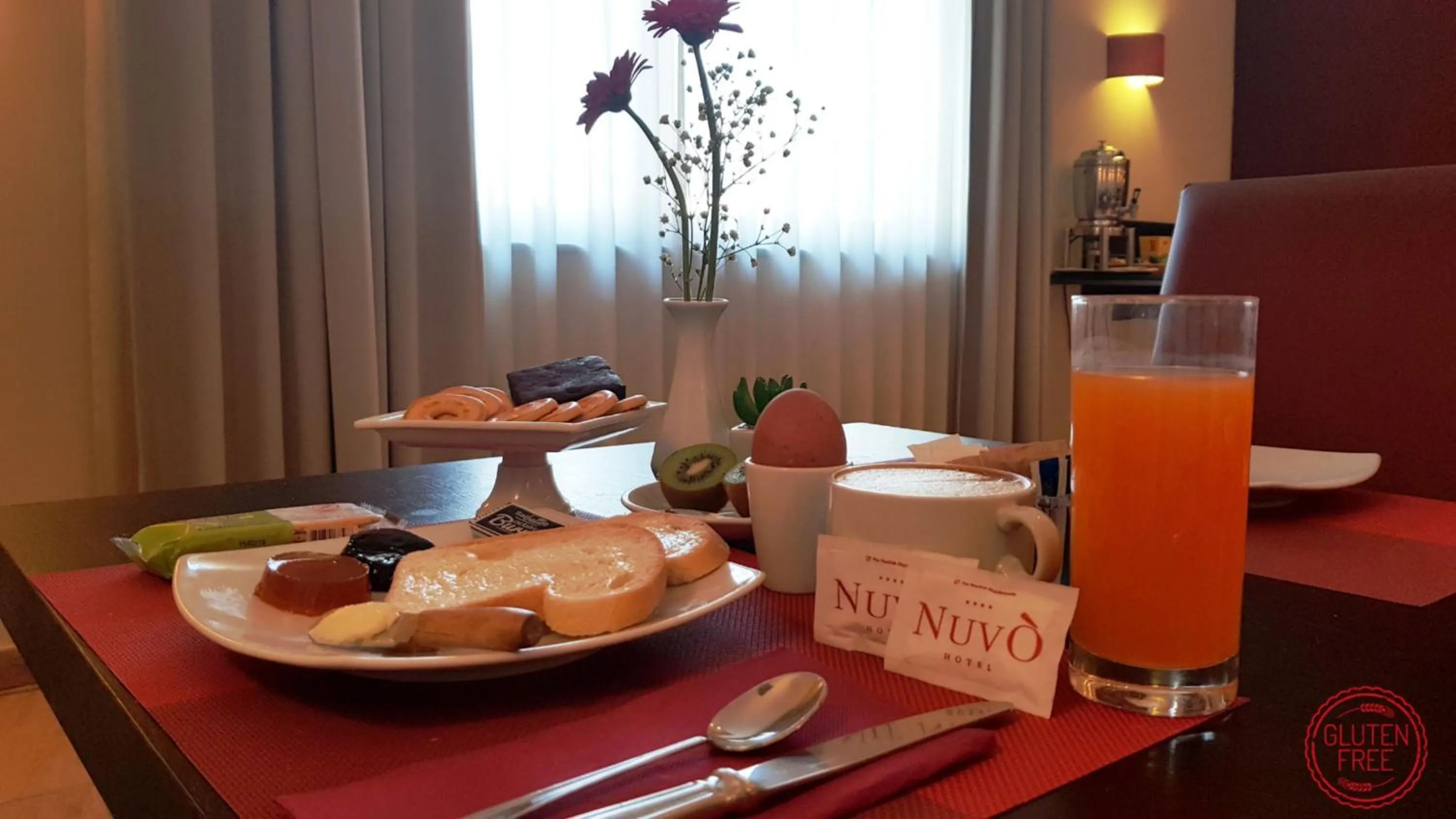 Food and drinks in Hotel Nuvò