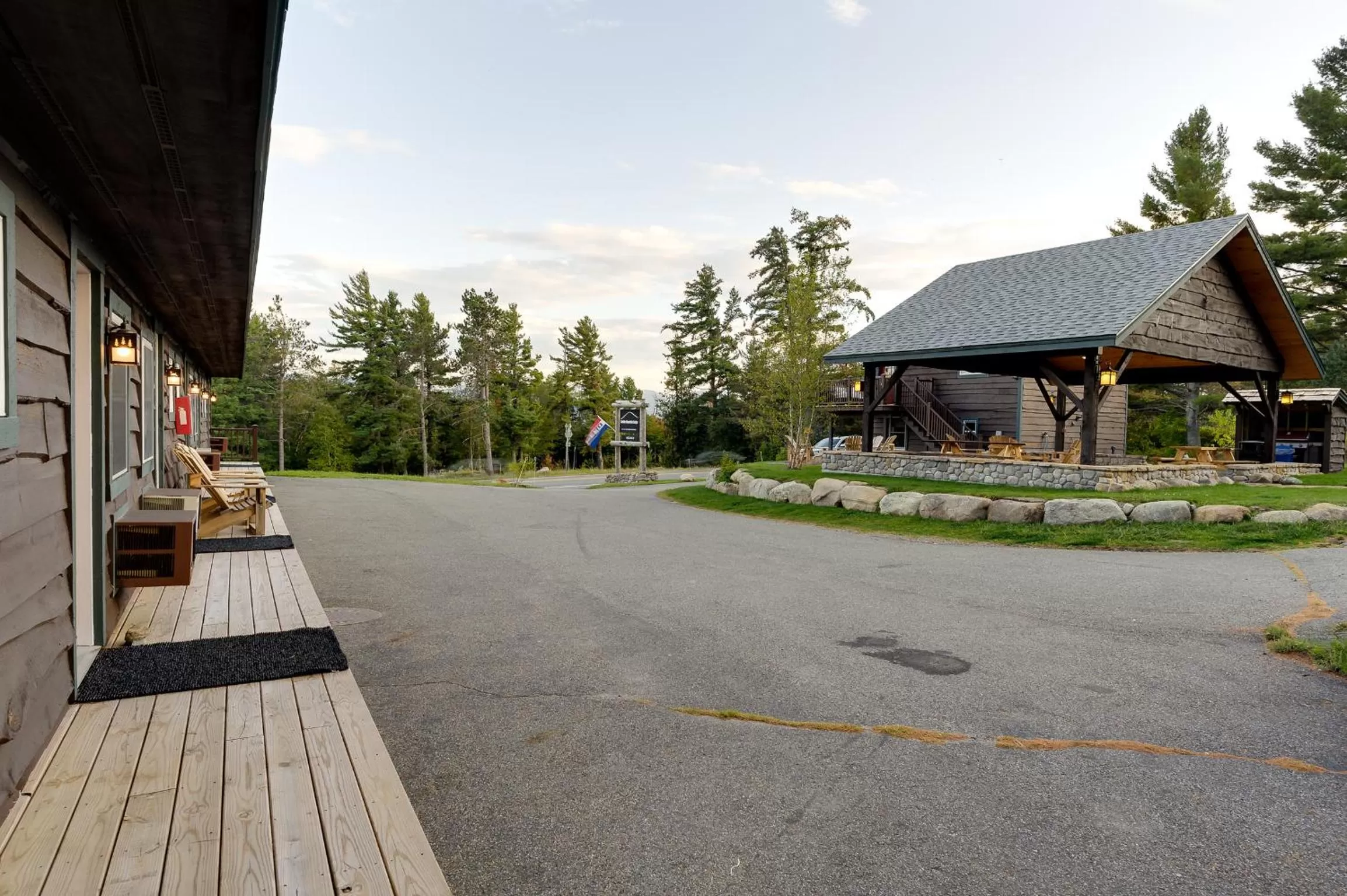 Property building in Cobble Mountain Lodge