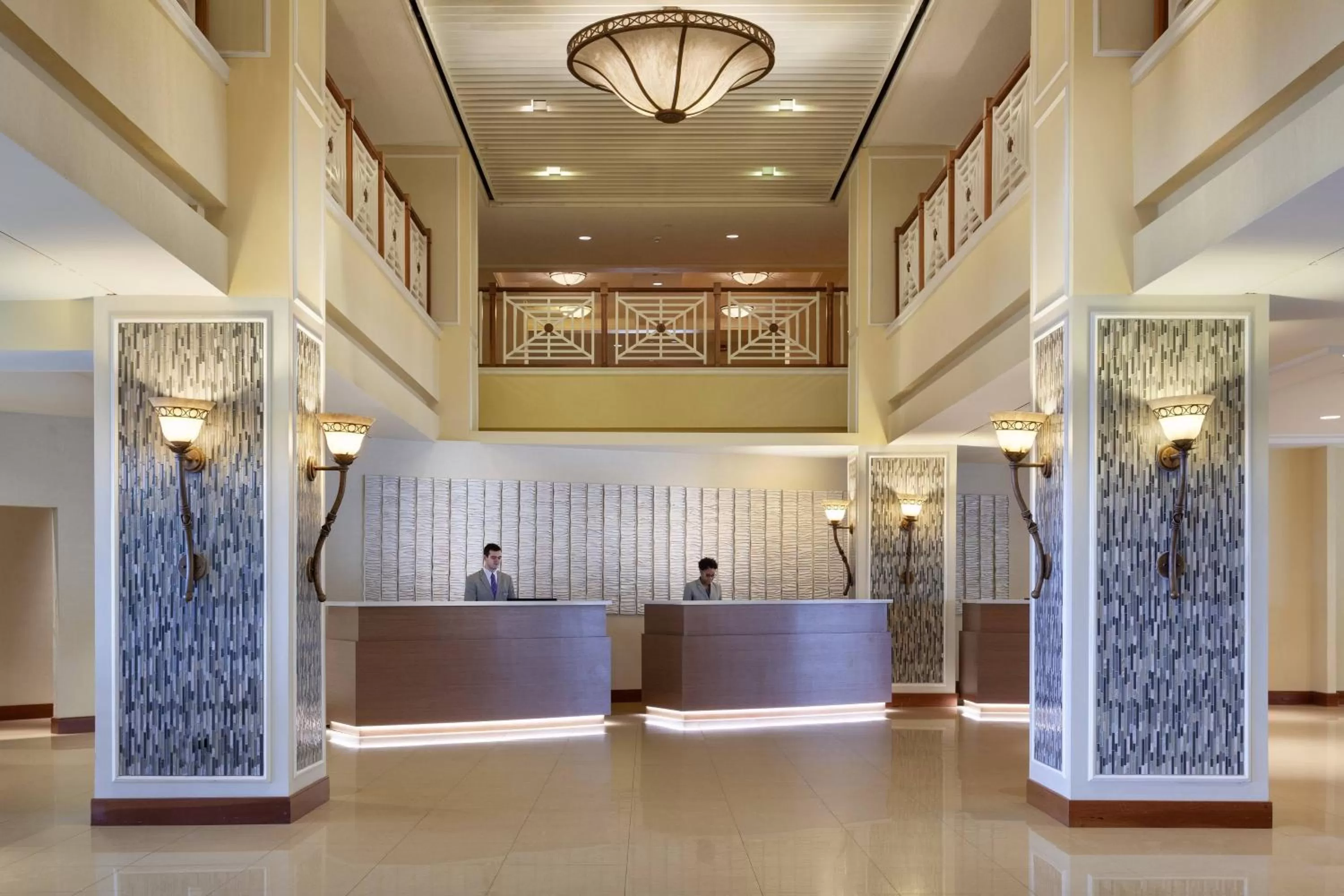 Lobby or reception in Hilton Beachfront Resort & Spa Hilton Head Island