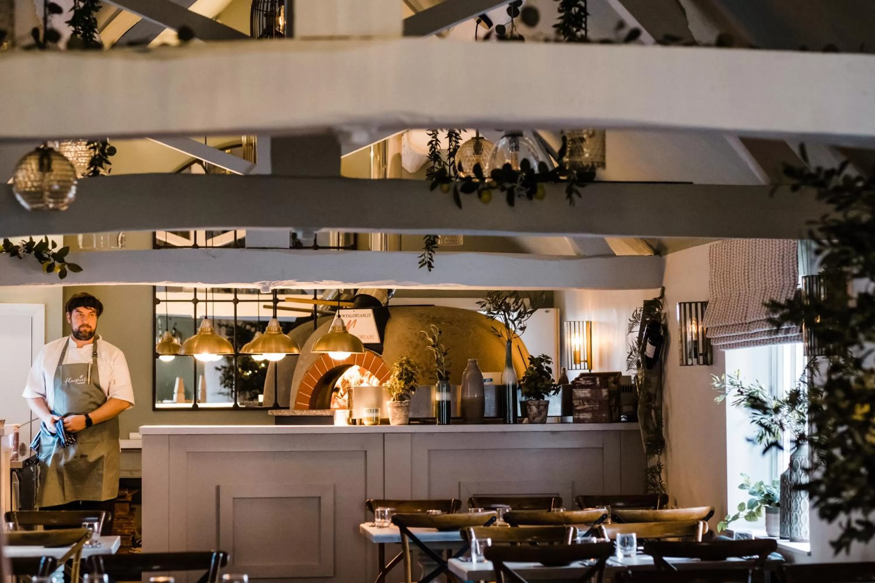 Dining area in Harpur's of Melbourne