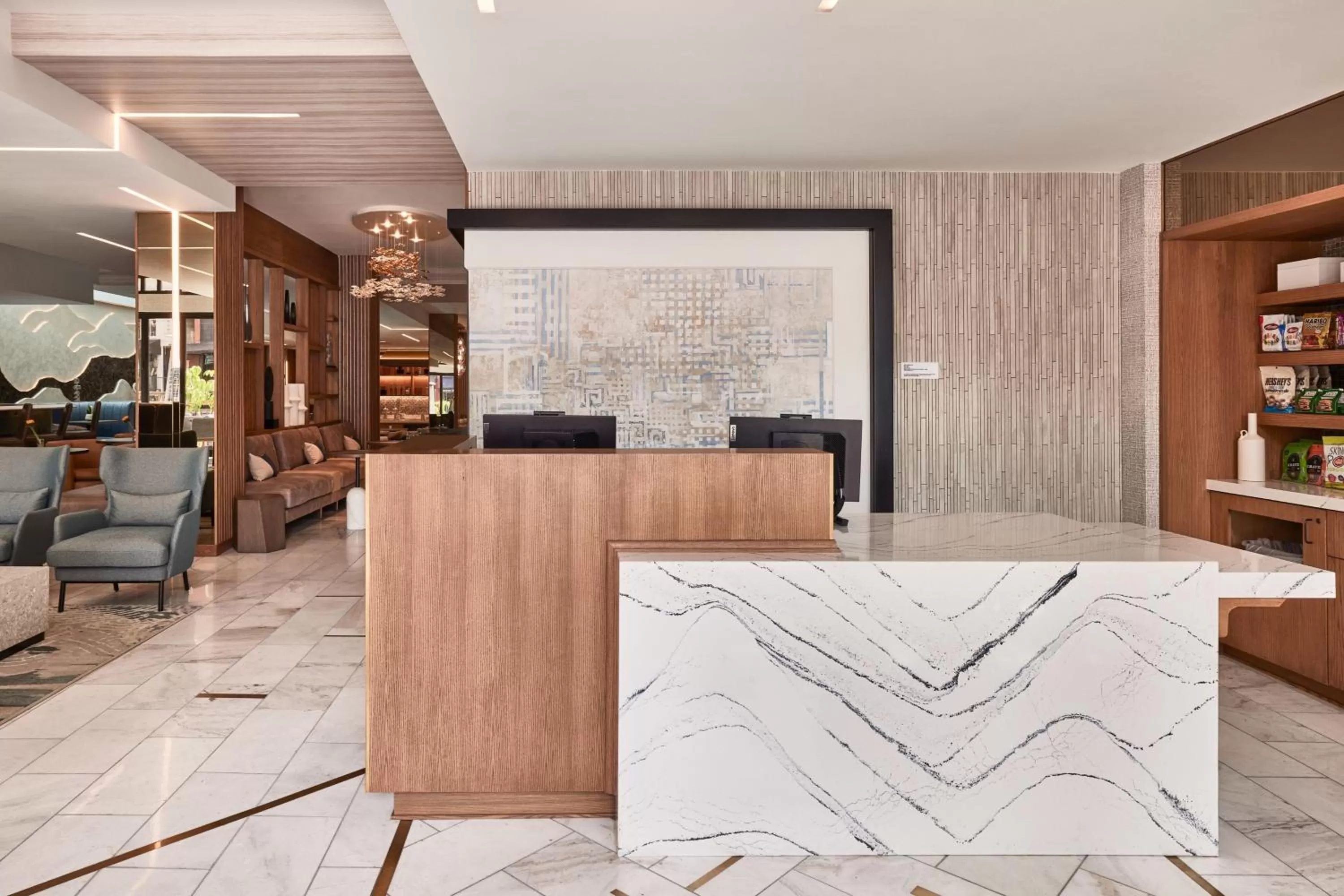 Lobby or reception in AC Hotel by Marriott San Diego Downtown Gaslamp Quarter