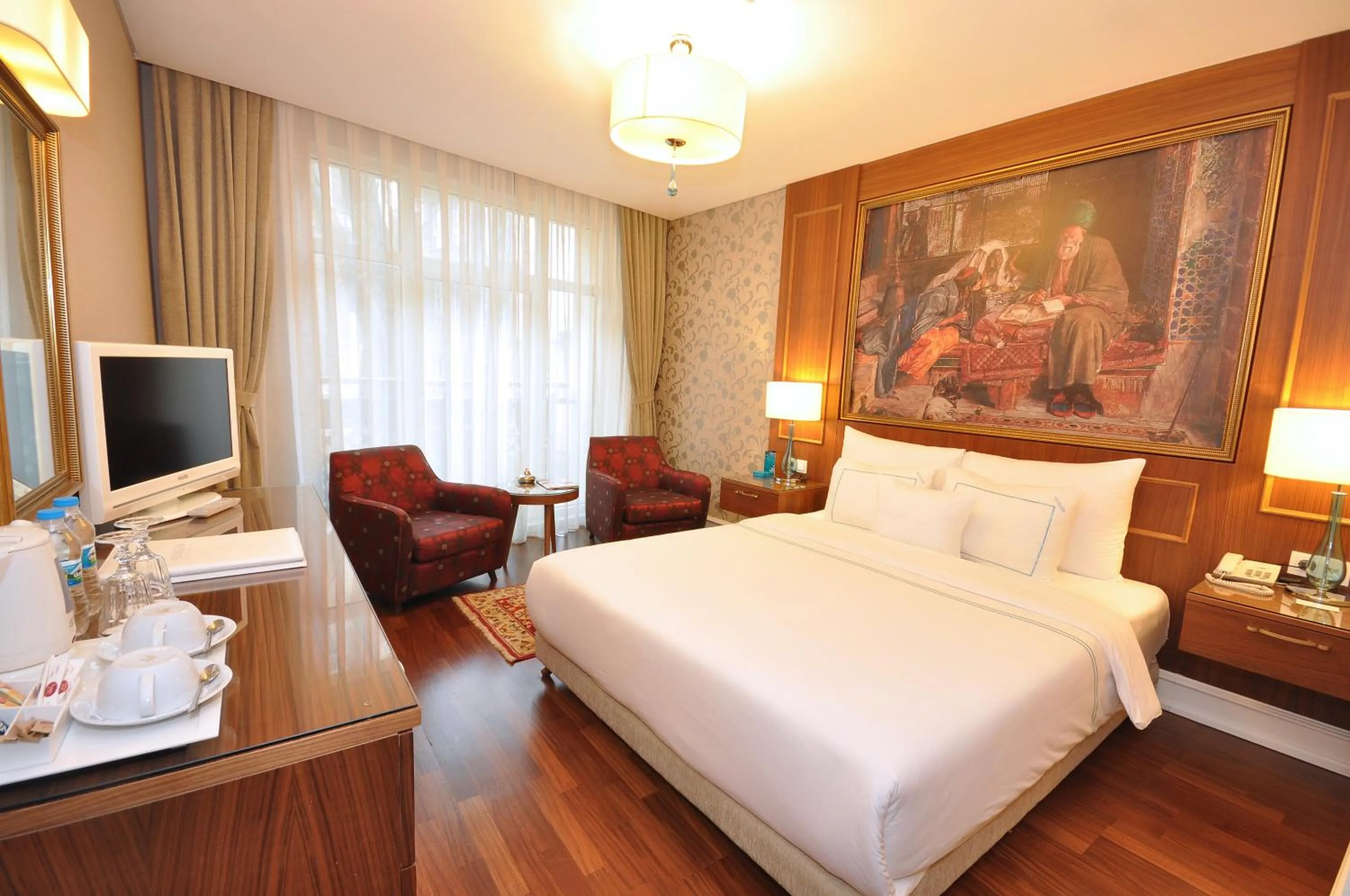 Photo of the whole room, Bed in Neorion Hotel - Special Class