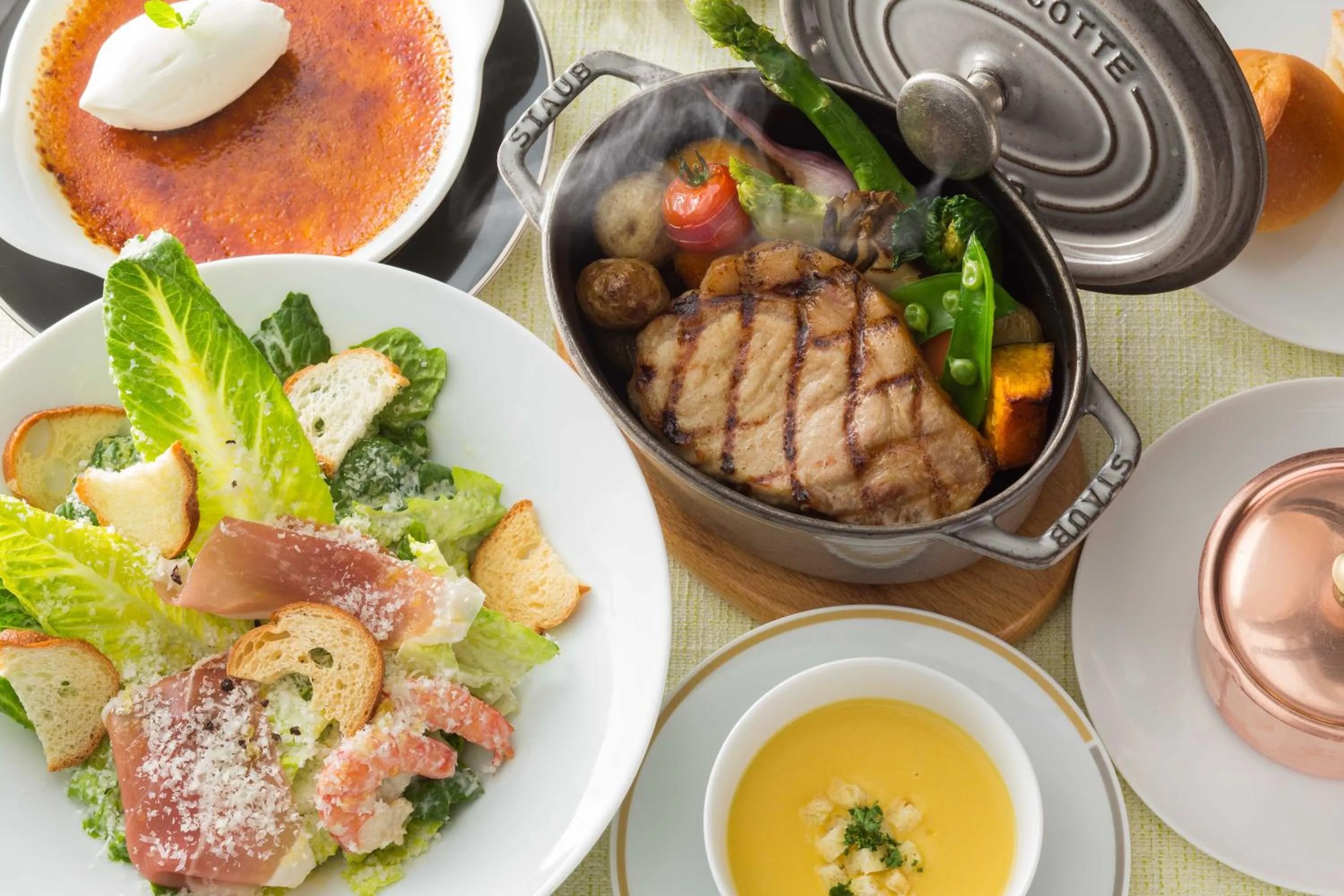 Food close-up in The Capitol Hotel Tokyu