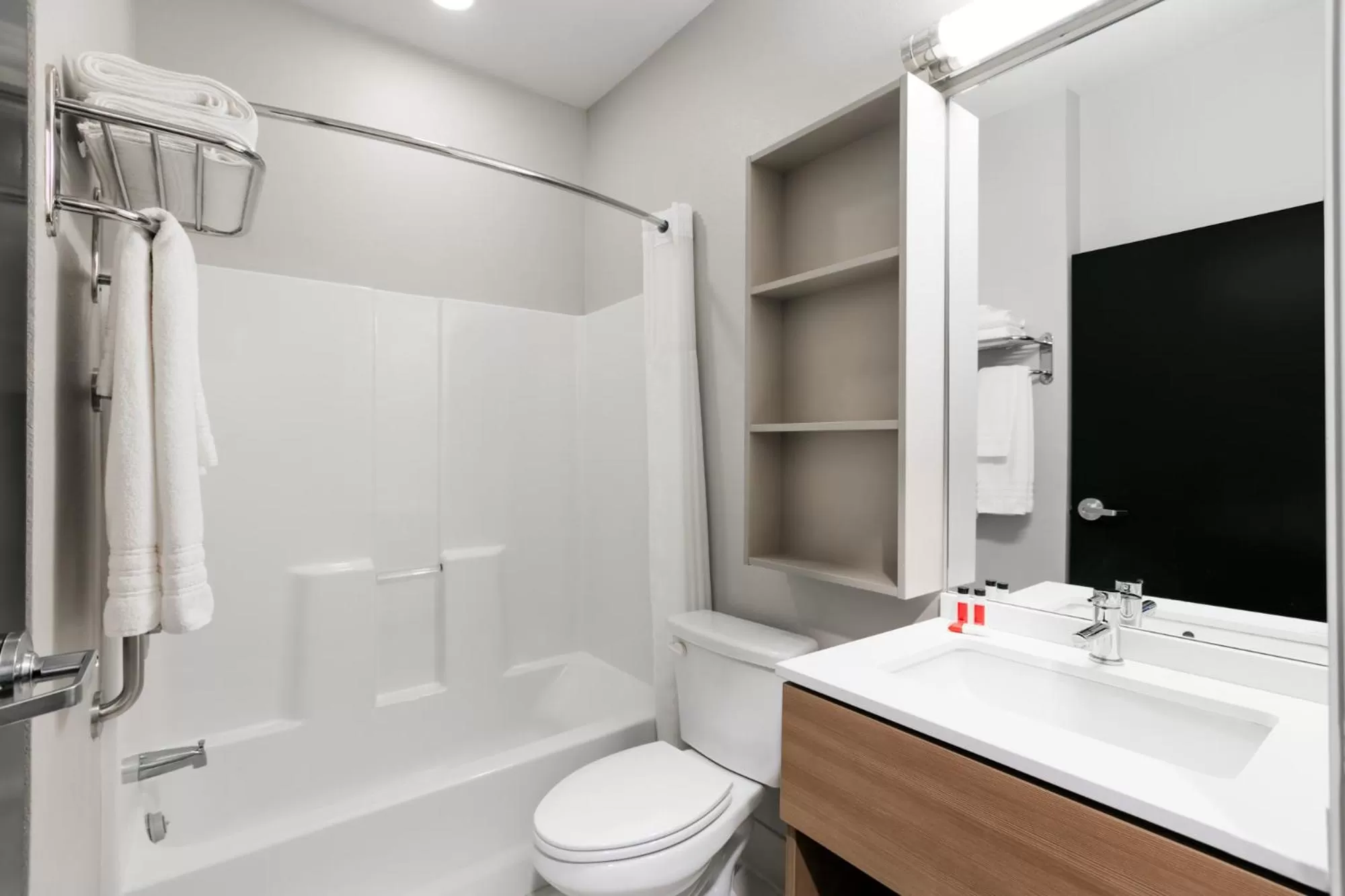 Bathroom in Permian Studio Apartments