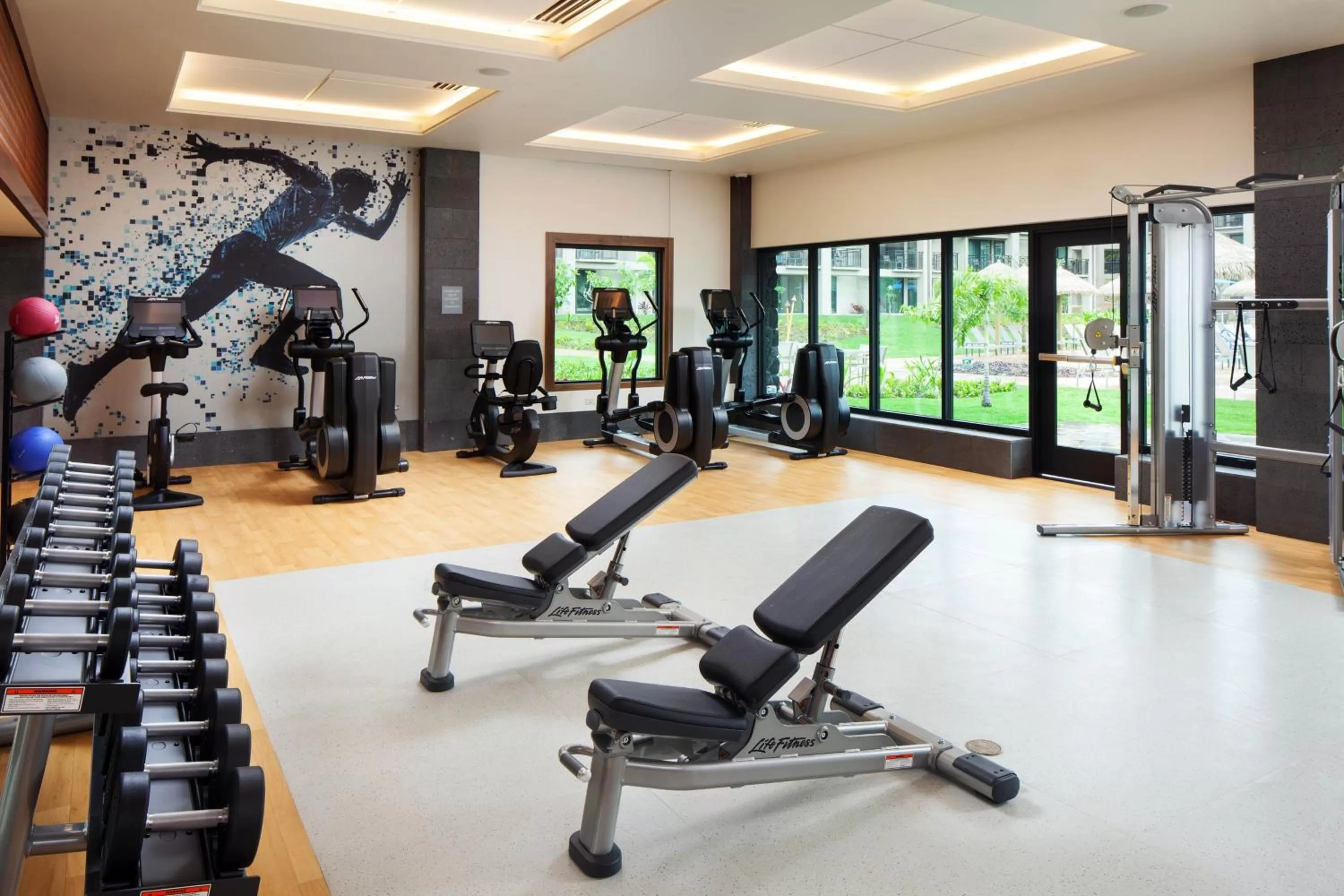 Fitness centre/facilities in Sheraton Kauai Resort Villas