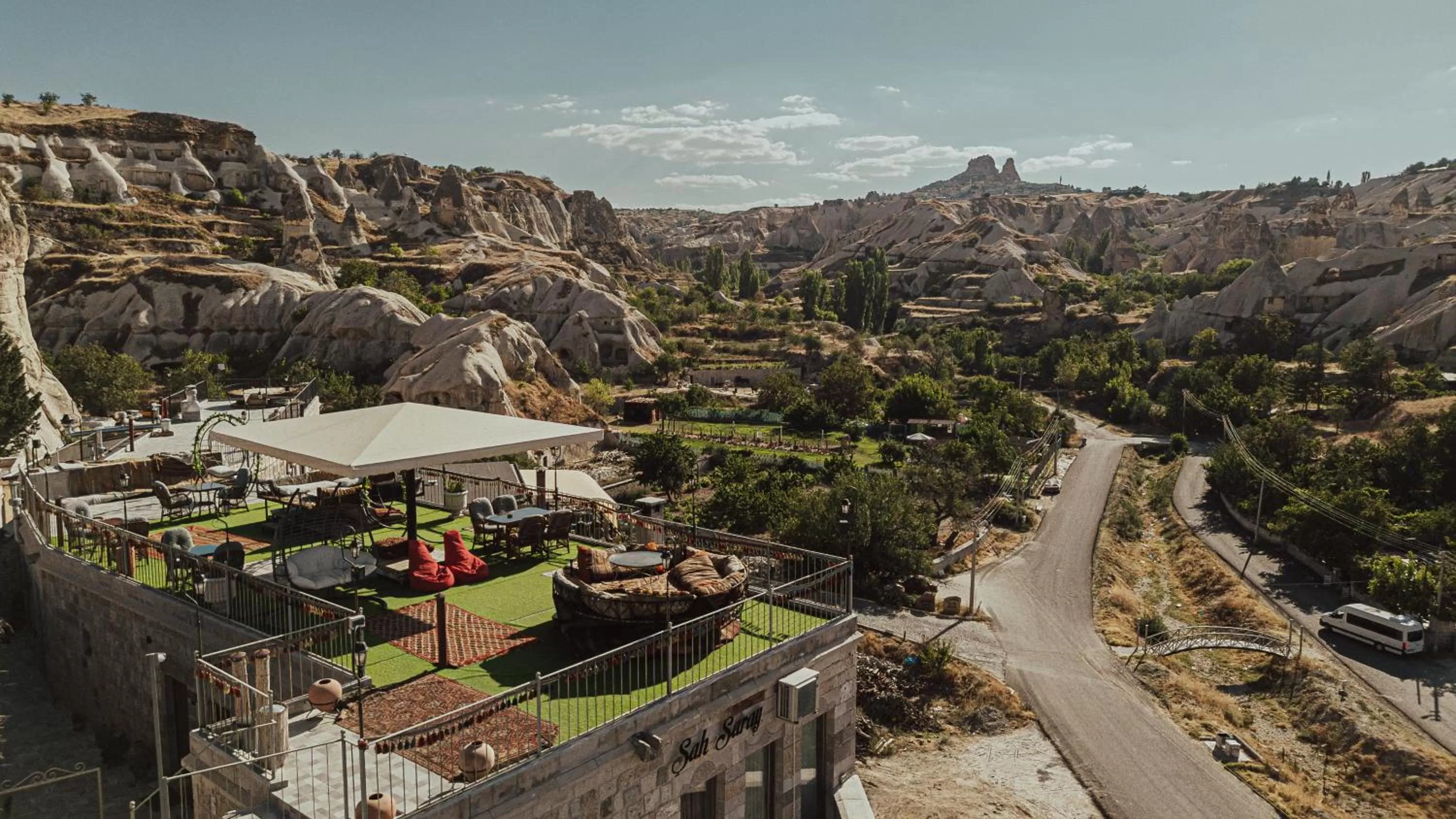 Natural landscape in Şah Saray Cave Suites Halal Hotel