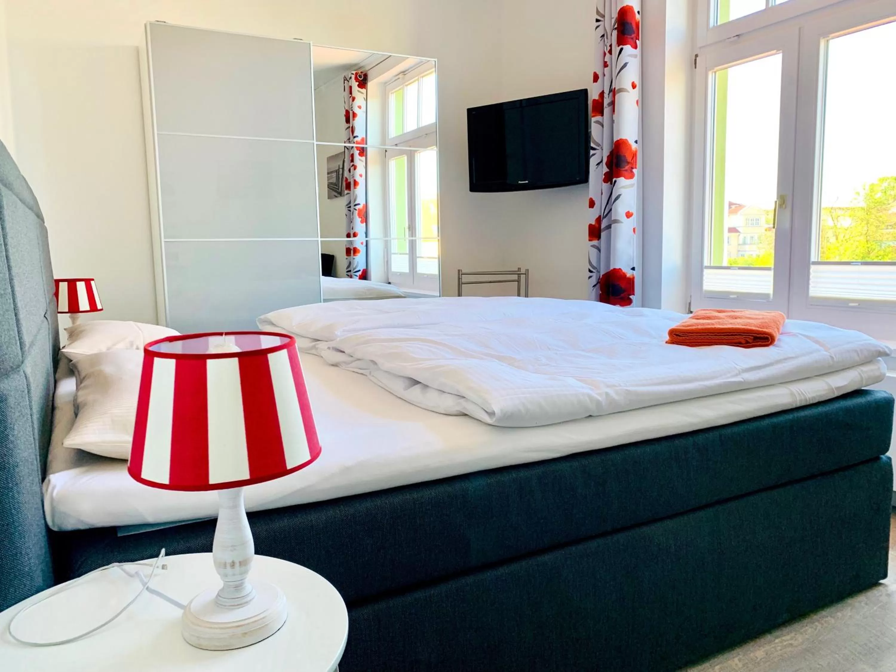 Bed in Hotel Rosenhof