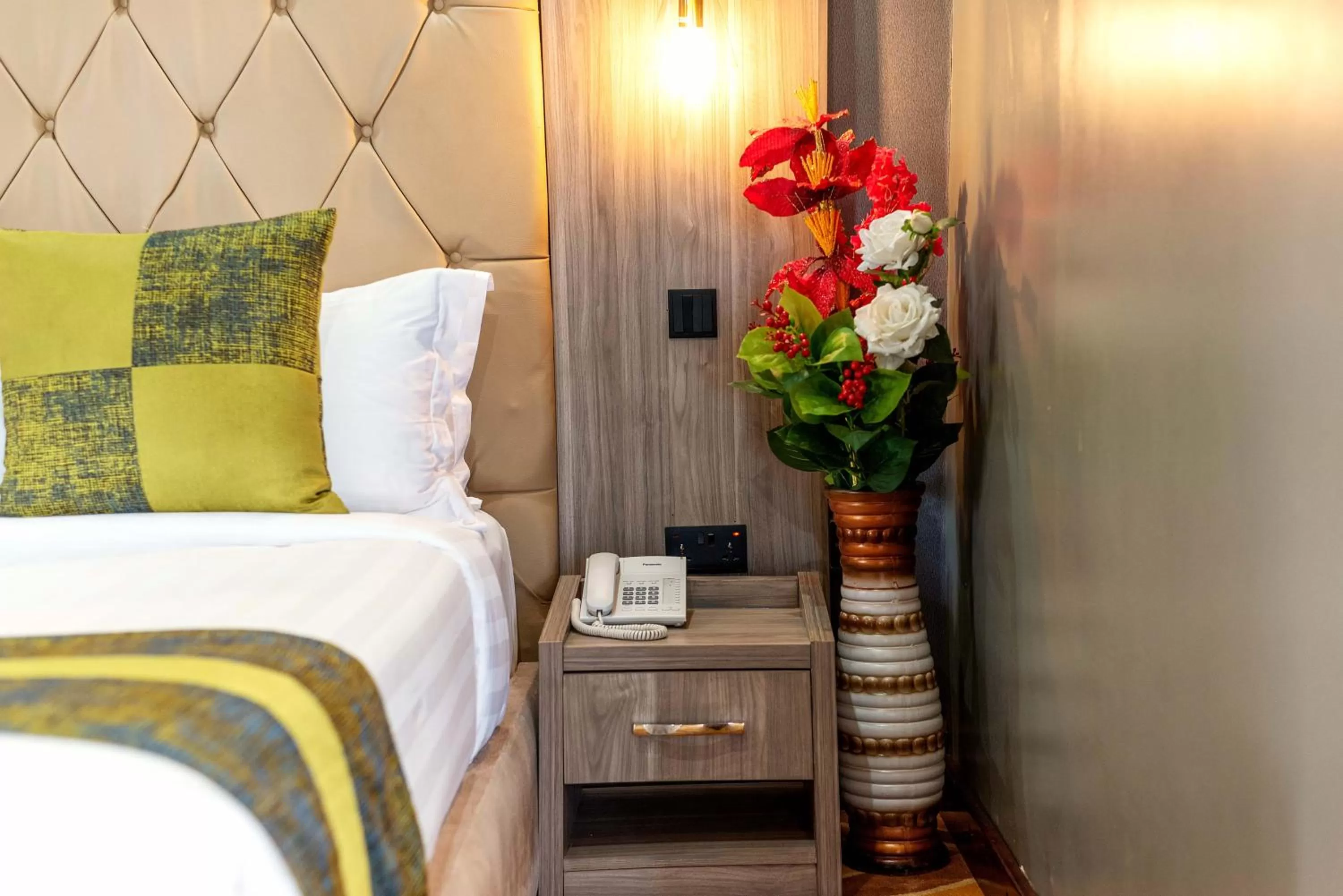 Bedroom, Bed in Afro Park Hotel