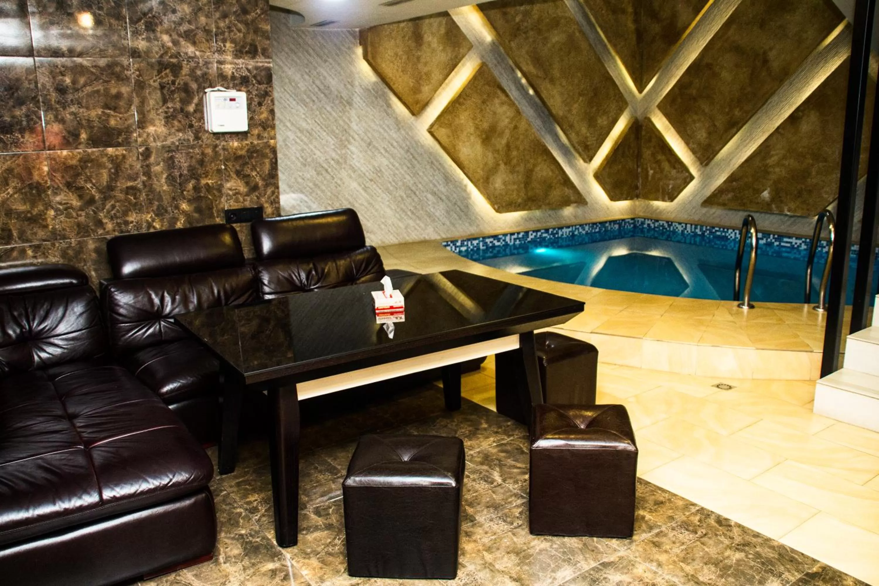 Sauna in Mirage Hotel