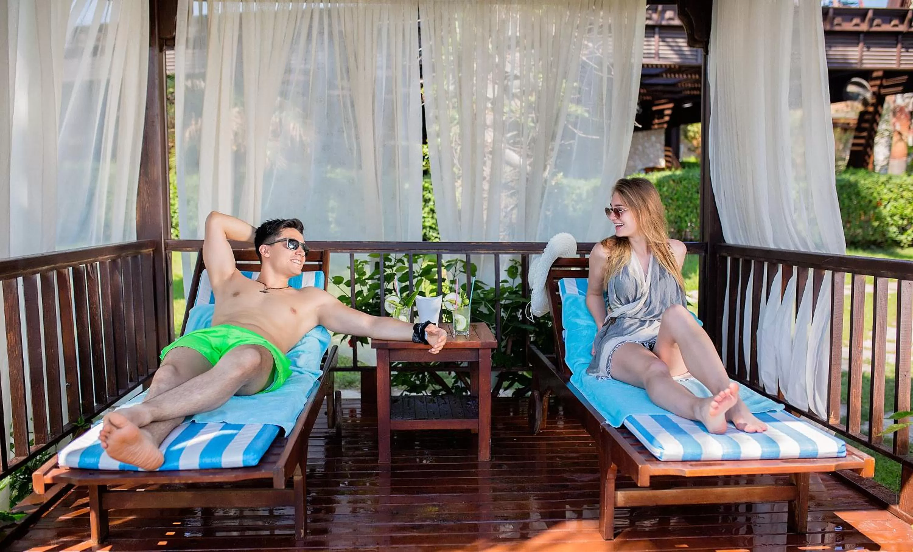 People in Mukarnas Spa & Resort Hotel